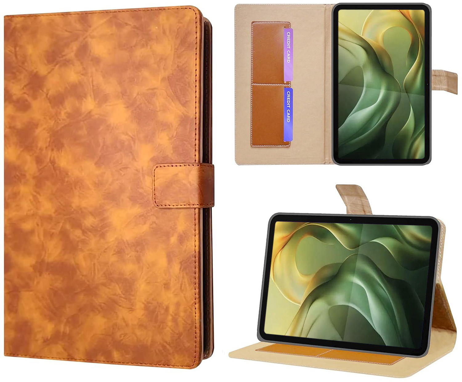 Image of AGEIS Flip Cover for Motorola Pad 60 Neo 11 inch 2025 (Stylus Holder) (Beige, Shock Proof, Plastic, Rubber, Pack of: 1)