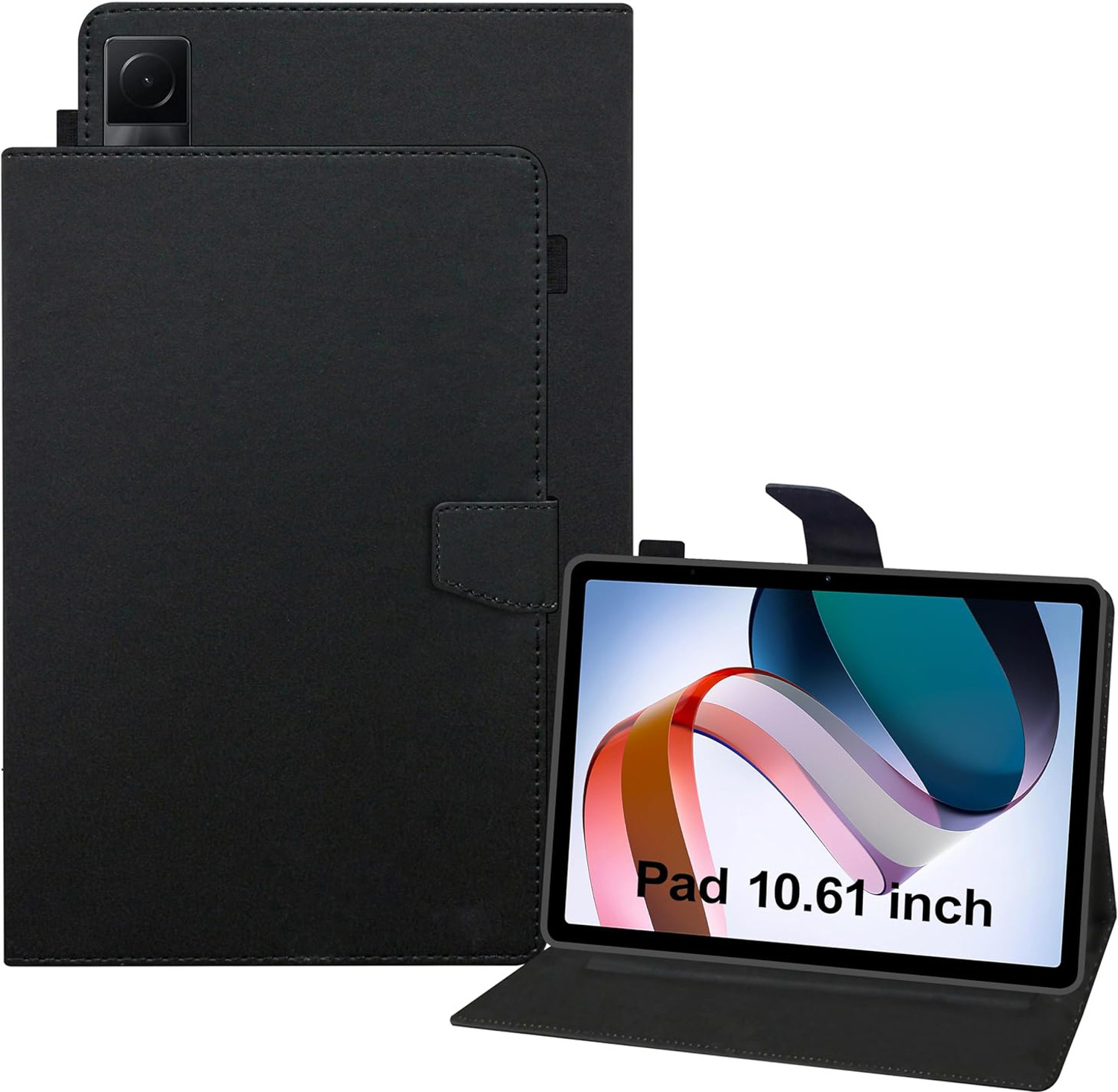 Image of WHITBULL Flip Cover for Xiaomi Mi Pad 6 (11 inch 2023) (Black, Rugged Armor, Pack of: 1)
