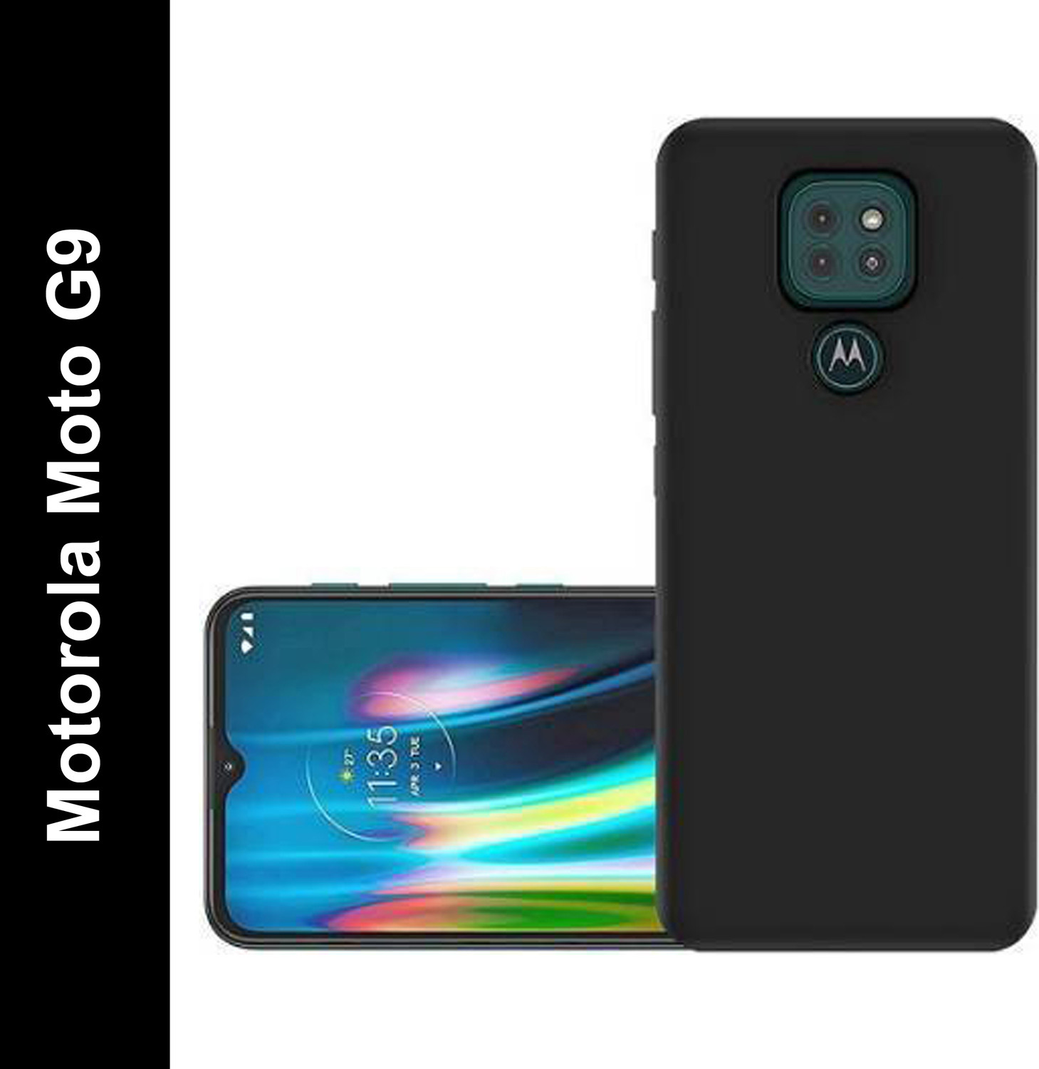 Image of Wellchoice Back Cover for Motorola Moto G9 Paly, Motorola Moto G9, Moto E7 Plus (Transparent, Grip Case, Rubber, Pack of: 1)