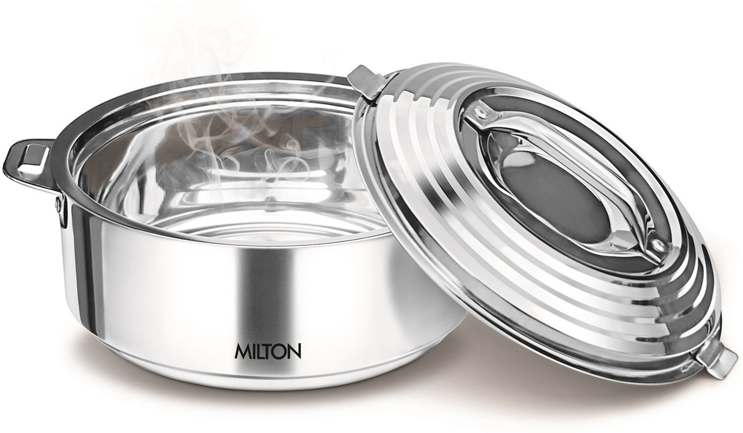 Image of Pigeon Galaxy Stainless Steel Serving Dish 1000ml Serve Casserole (1 L)