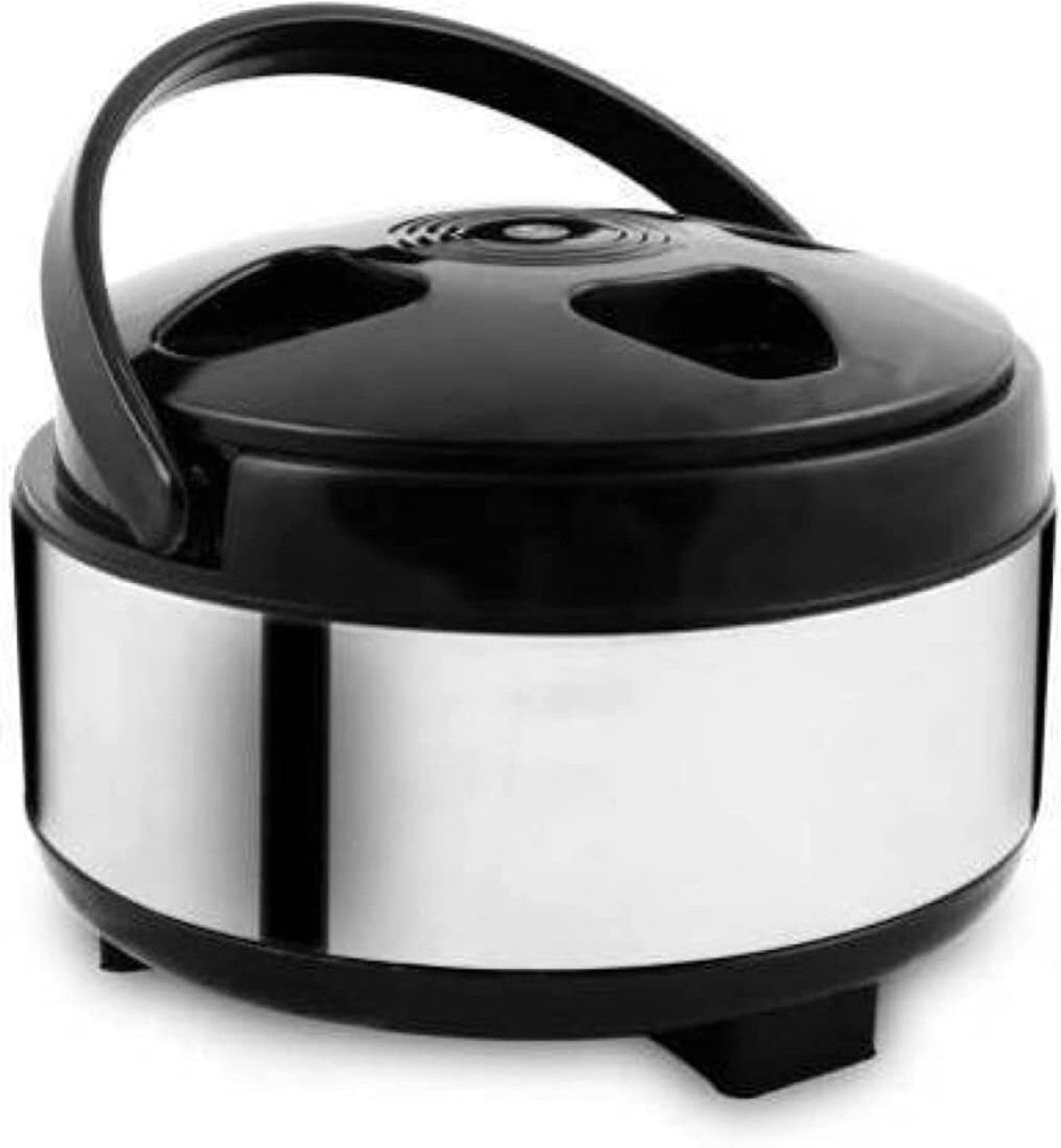 Image of MiniMemo Stainless Steel Double Wall Insulated Hot Pot for Hot Meal /Chapati /Curry /Roti Thermoware Casserole (2500 ml)