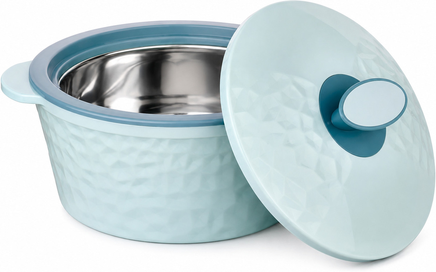 Image of Raghunandan Printed Casserole with Lid for Roti /Chapati || Hot Pot for Hot Meal /Curry Thermoware Casserole (2500 ml)