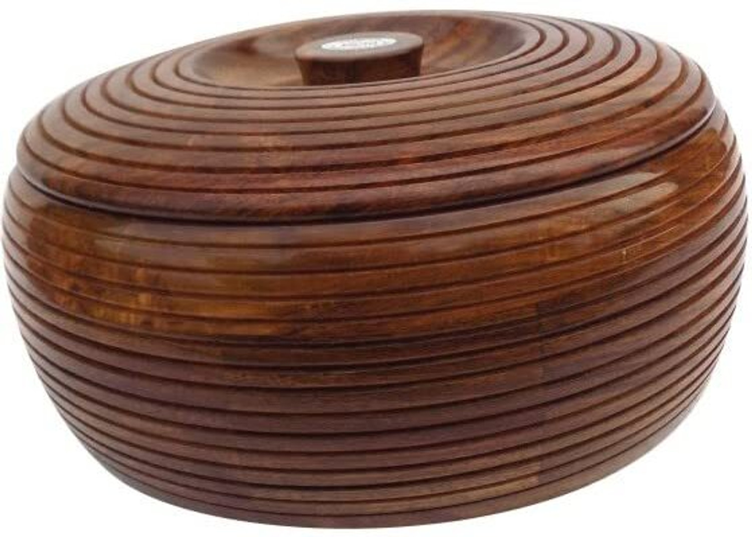 Image of DAVIKSDECOR Wooden Casserole for Roti /Chapati Serve Casserole (3750 ml)