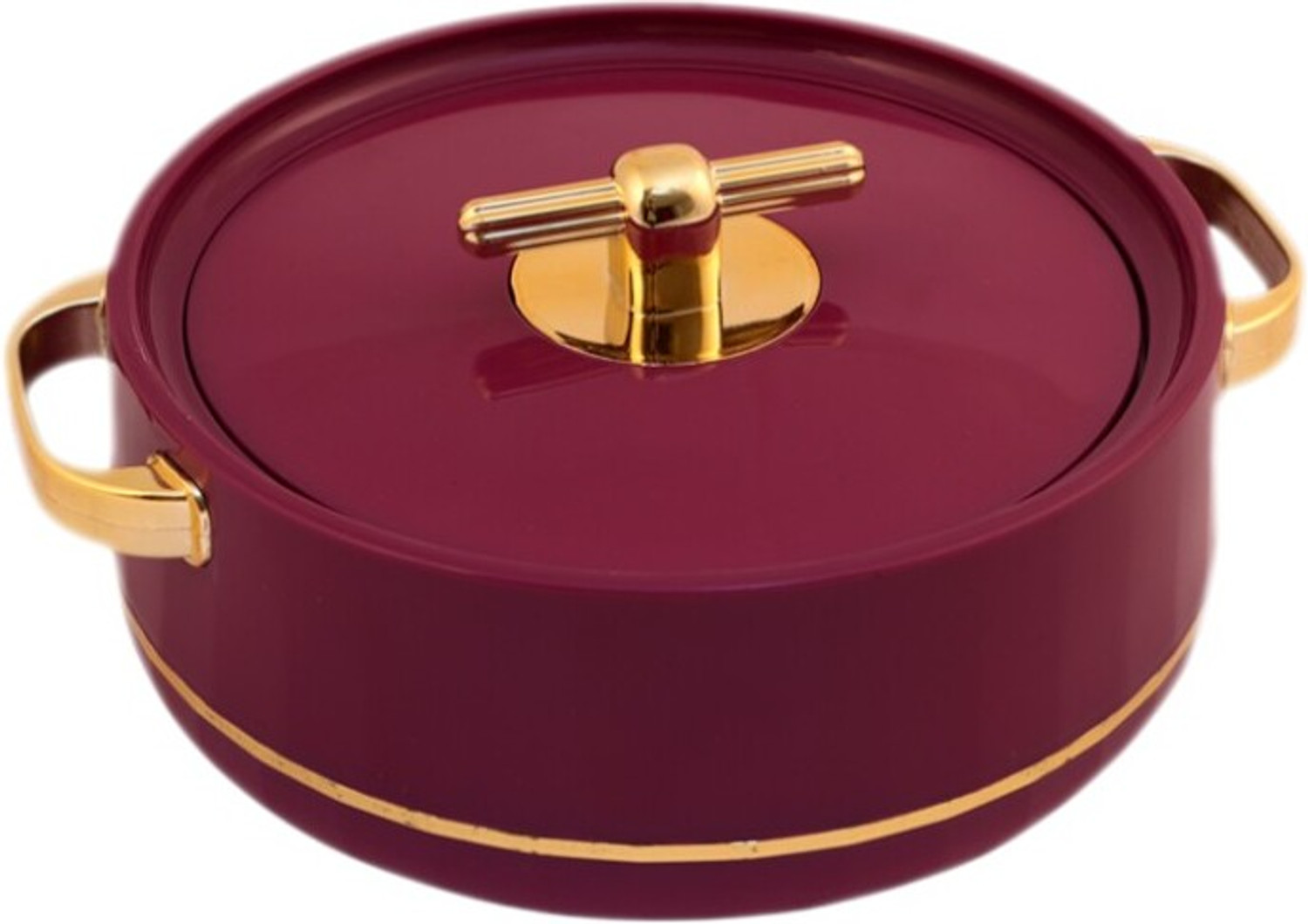 Image of Raghunandan Printed Casserole with Lid for Roti /Chapati || Hot Pot for Hot Meal /Curry Thermoware Casserole (2500 ml)