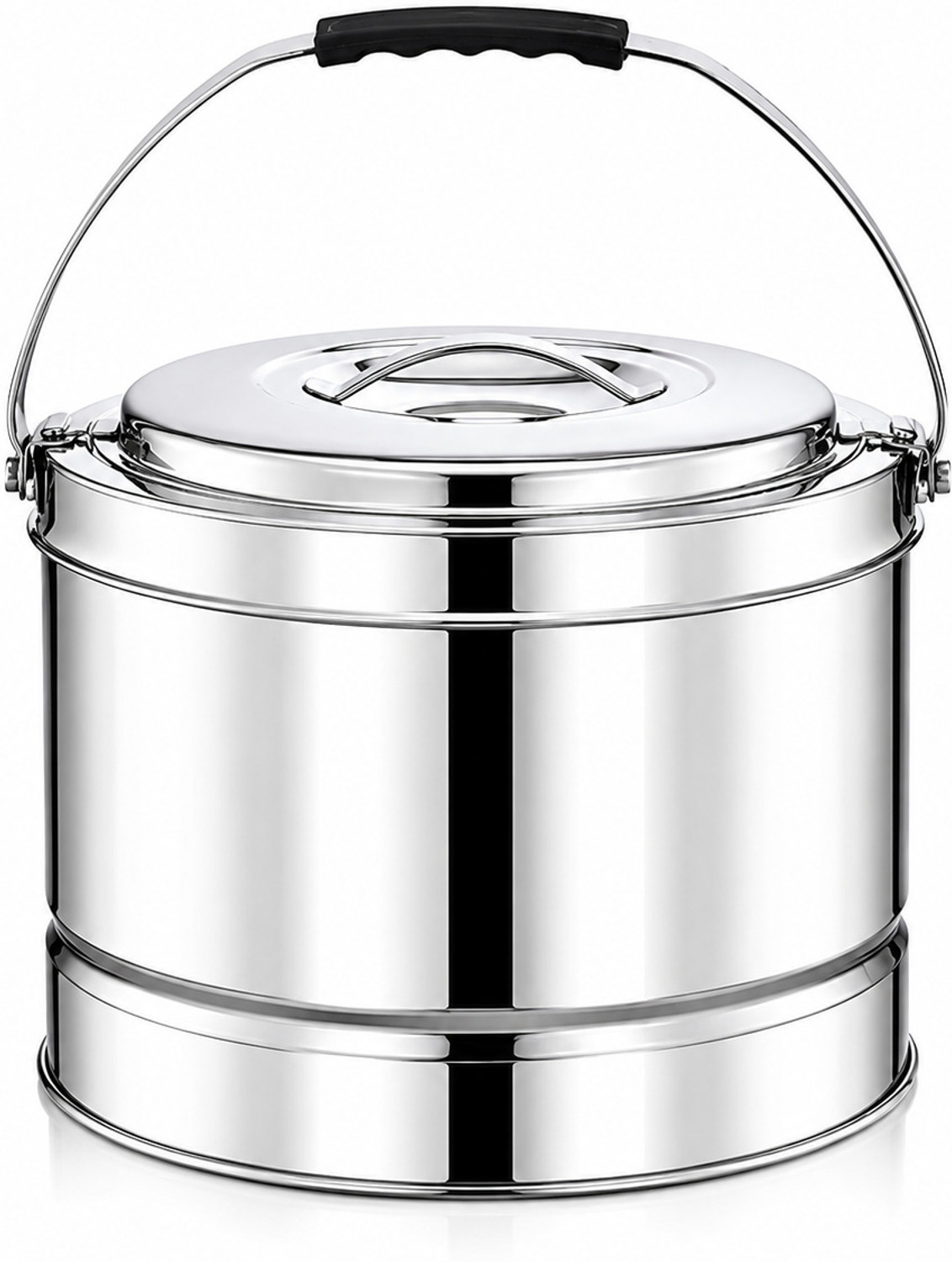 Image of Home-pro Hot Case Stainless Steel 2.5 L Insulated Casserole Elegant & Durable Container Serve Casserole (2500 ml)