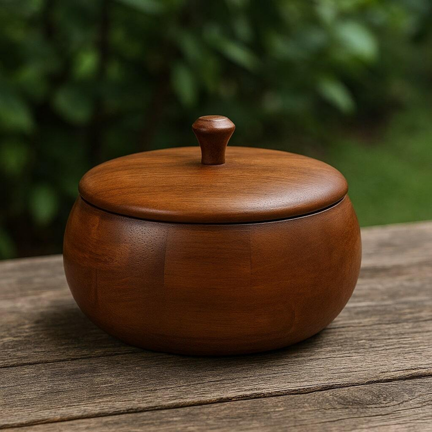 Image of DAVIKSDECOR Wooden Casserole for Roti /Chapati Serve Casserole (3750 ml)