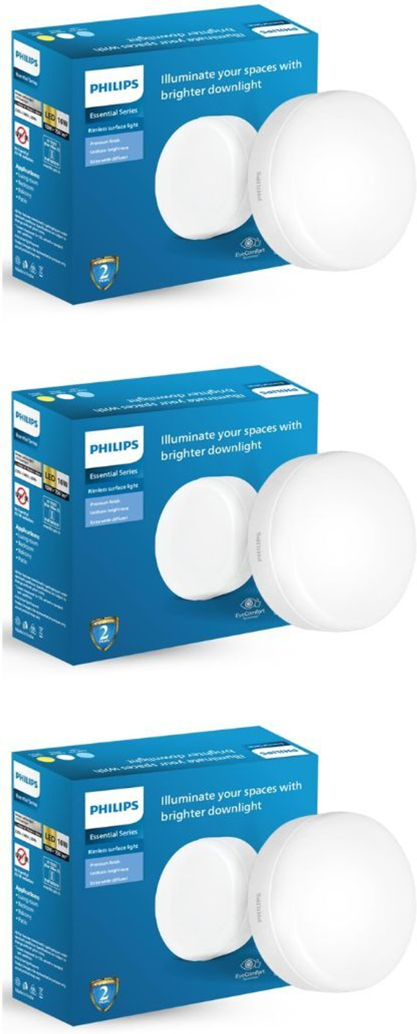 Image of Orient Electric Moonlite 6W Recess Downlighter - Cool White, Pack of 40 Downlighter Ceiling Light Ceiling Lamp (White)
