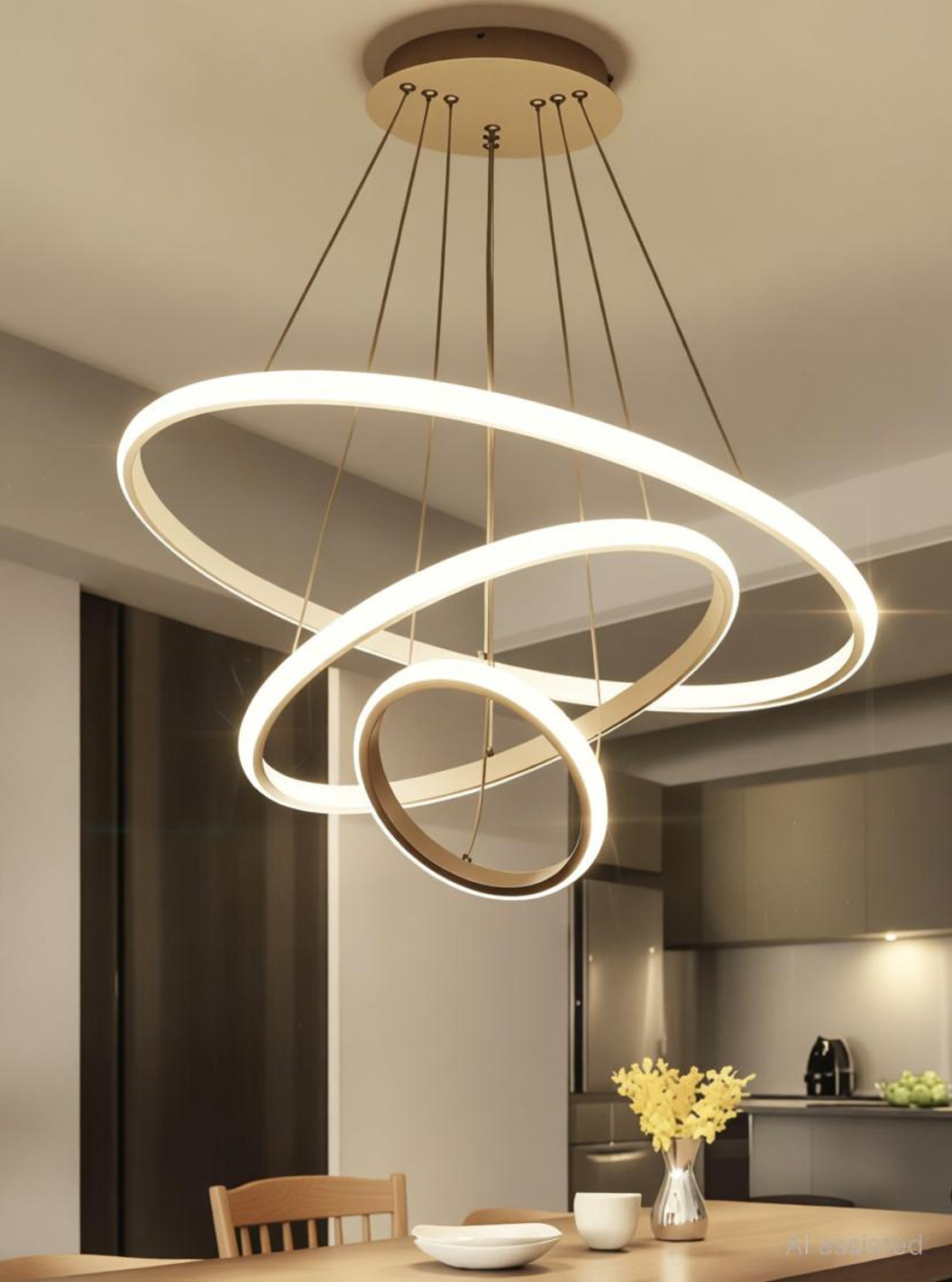Image of HomesElite Ceiling Light Ceiling Lamp (Black)