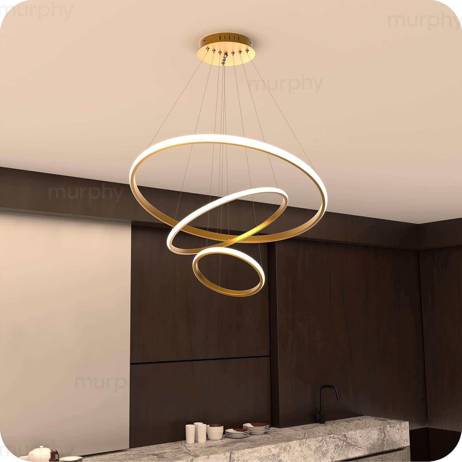 Image of HomesElite Ceiling Light Ceiling Lamp (Black)