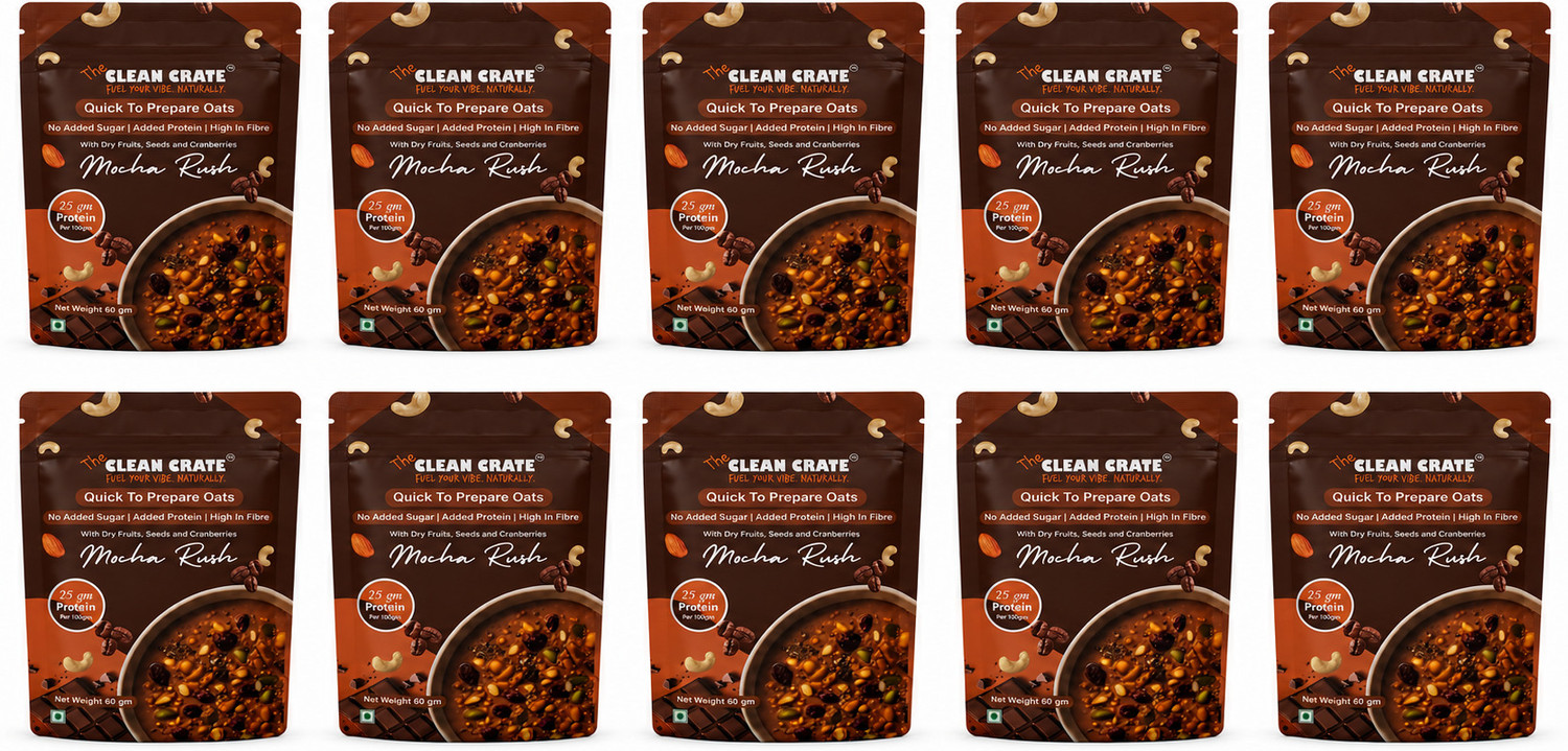 Image of Pintola 26g High Protein Oats, Caffe Mocha, No Refined Sugar, High Fibre Pouch (400 g)
