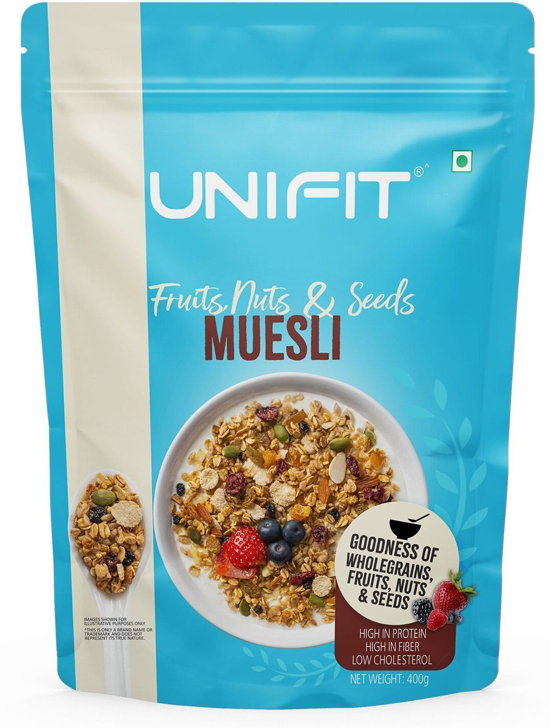 Image of Pintola 26g High Protein Oats, Caffe Mocha, No Refined Sugar, High Fibre Pouch (400 g)