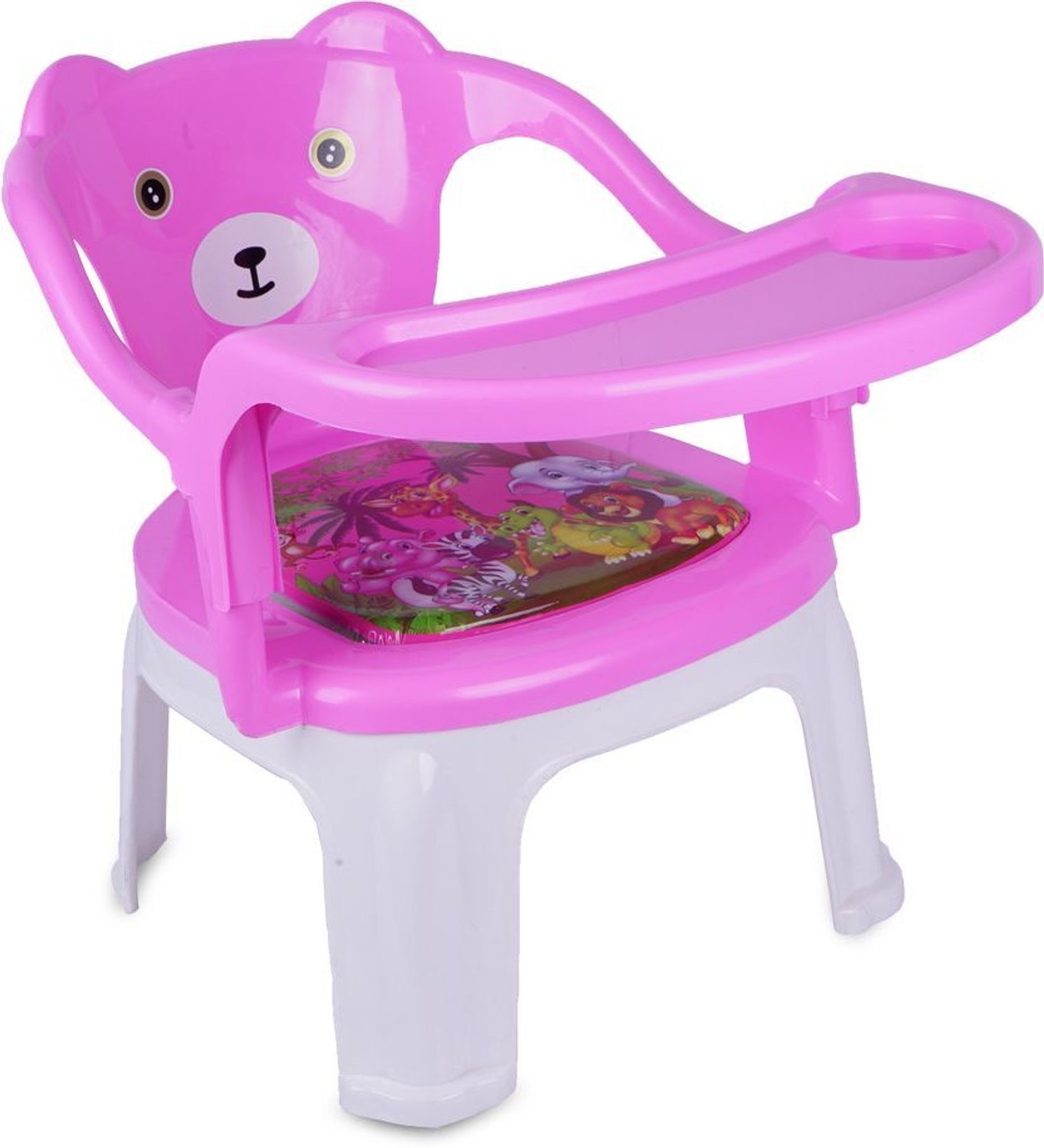 Image of NP NATIONAL Since 1952 Ergonomic Kids Plastic Rocking Chair Comfortable Playtime Seating for Children (Mat Blue)