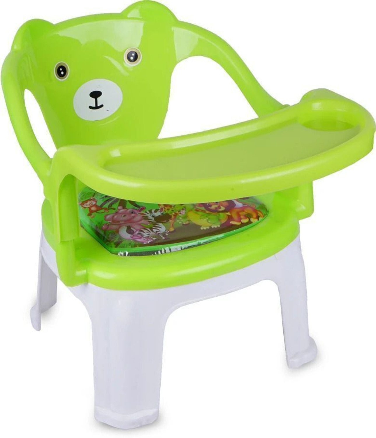 Image of NP NATIONAL Since 1952 Ergonomic Kids Plastic Rocking Chair Comfortable Playtime Seating for Children (Mat Blue)