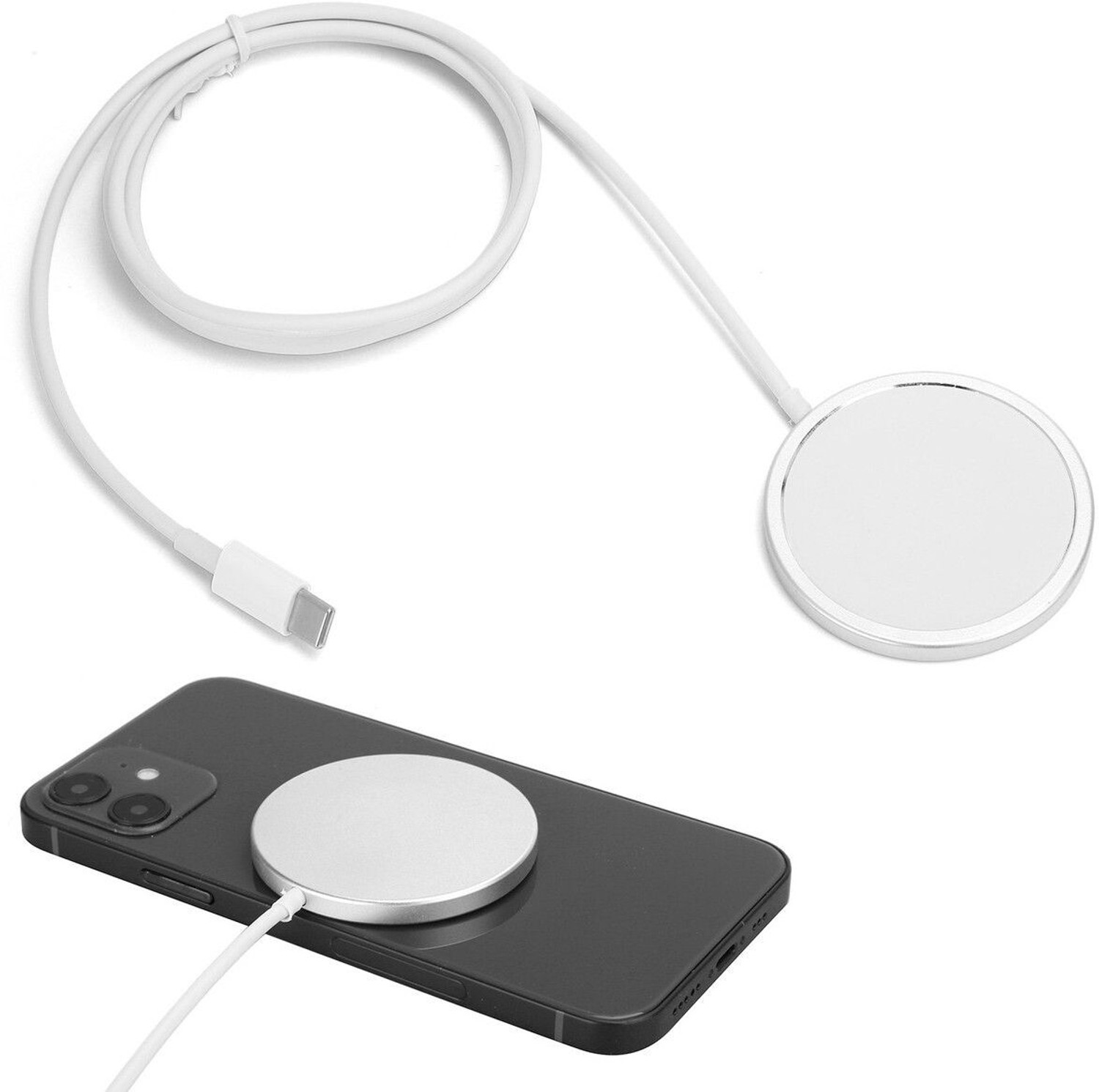 Image of KWLZRN T800 Ultra Smartwatch Magnetic Wireless Charger Charging Pad
