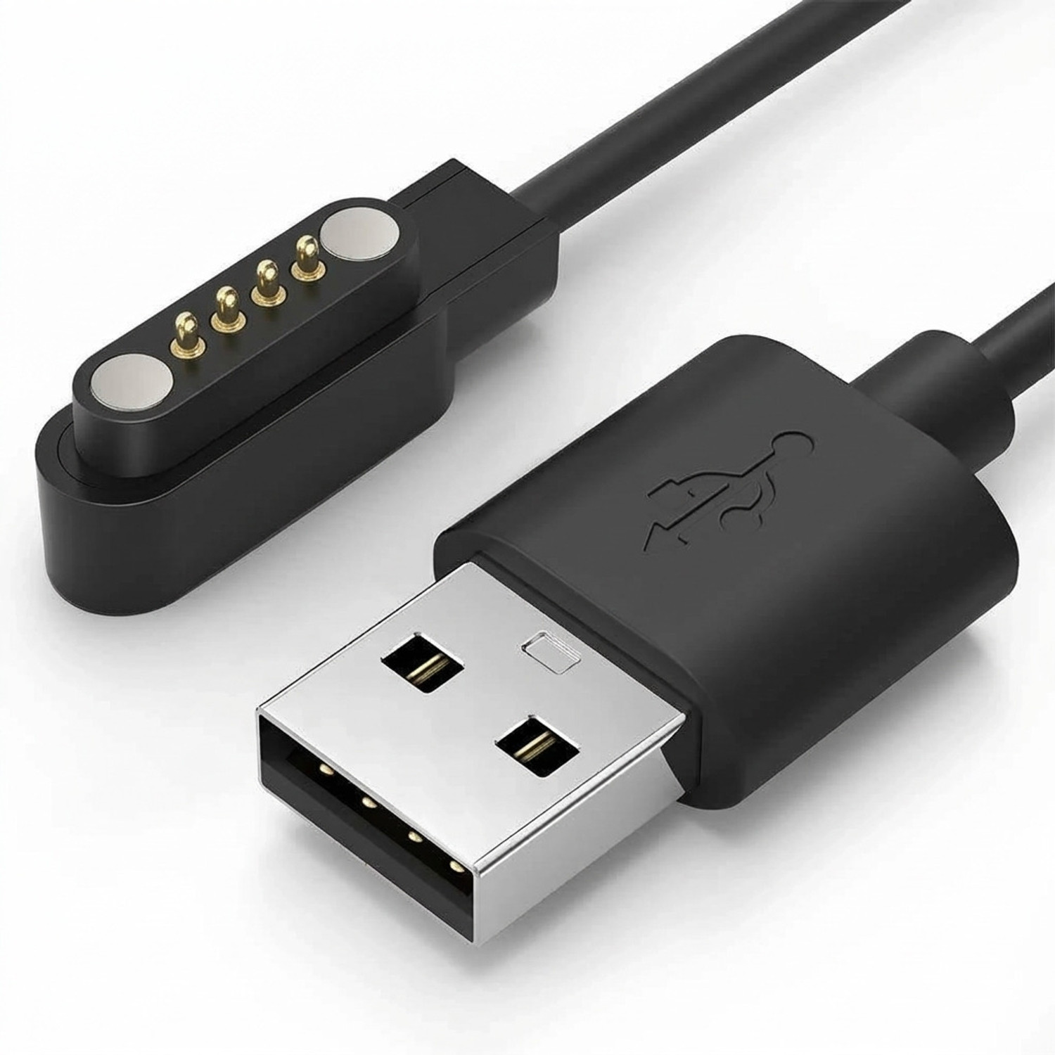 Image of parth smart watch charger fire bolt 4 pin smart watch charger cable fast Charging Pad
