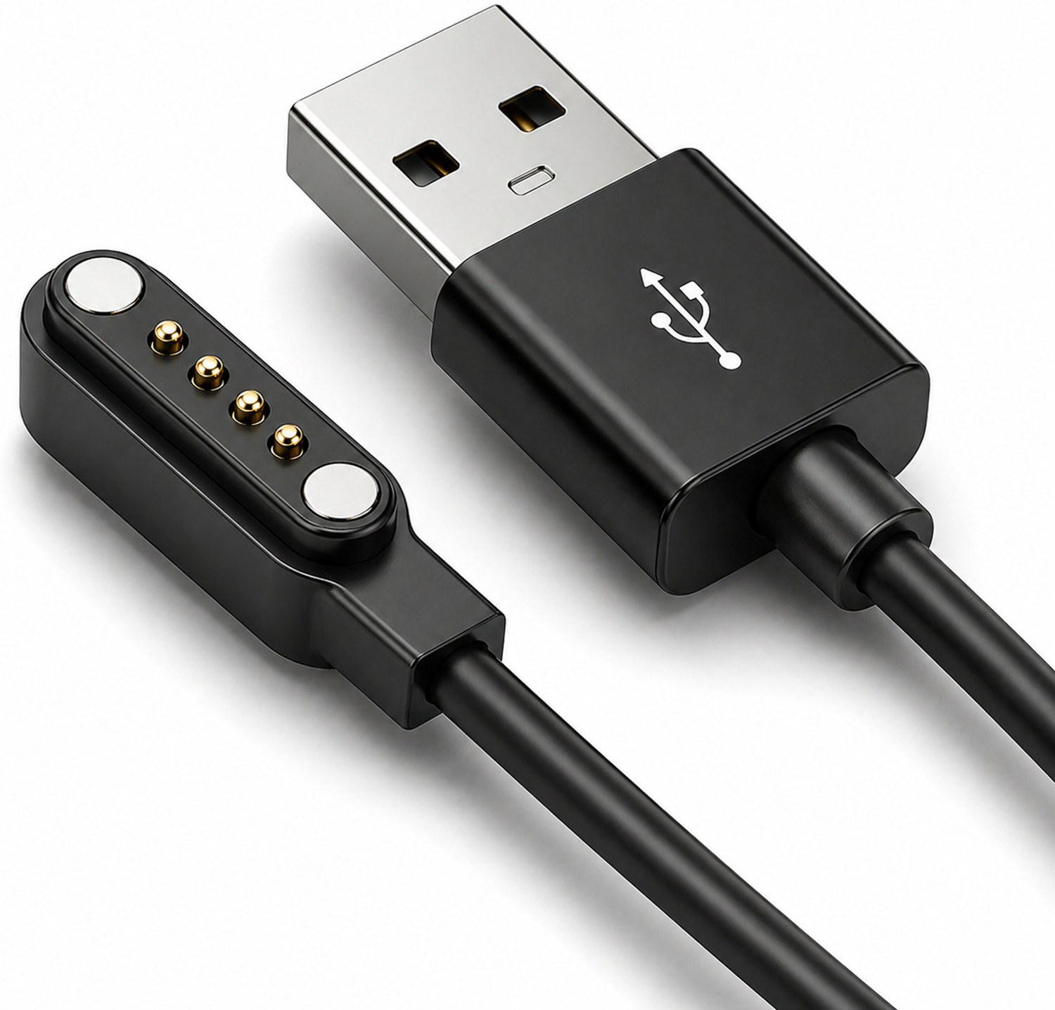Image of parth smart watch charger fire bolt 4 pin smart watch charger cable fast Charging Pad