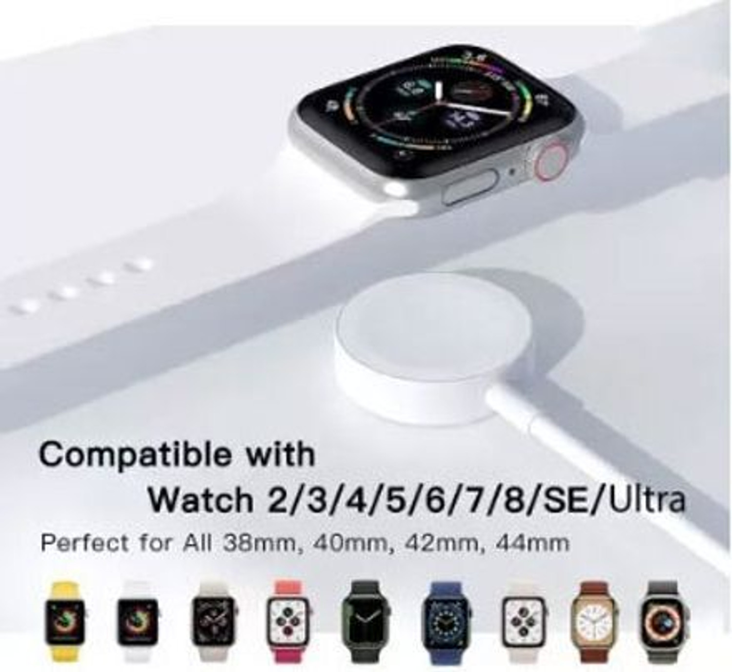 Image of NJKZRJNVC Charger Compatible with T800 Ultra, T900 Ultra Sport Smartwatch Charging Pad Charging Pad