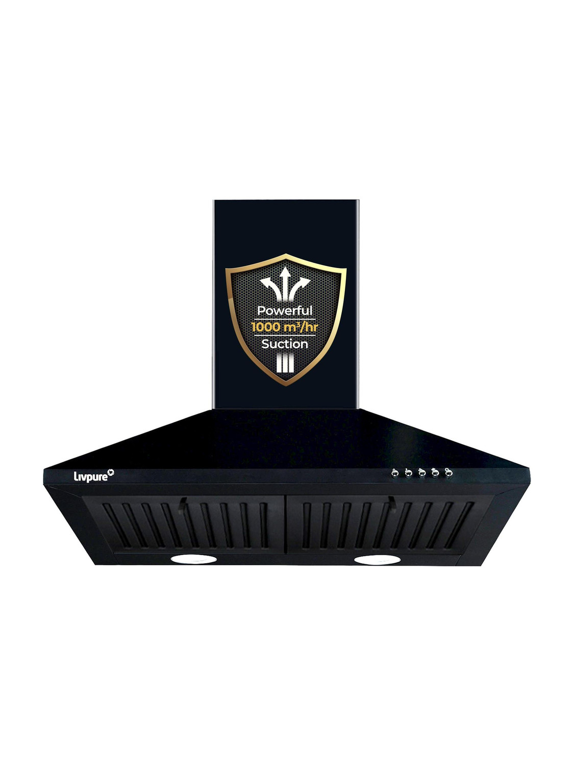 LIVPURE AIRIS-NEO-60 1000 CMH 60 cm Pyramid Shape 60 cm| 3 Layer Baffle Filter|Powerful suction | 5 Years Motor Warranty| Low Noise |LED Lamp | Push Button Control Chimney Price in India - Buy LIVPURE AIRIS-NEO-60 1000 CMH 60 cm Pyramid Shape 60 cm| 3 Layer Baffle Filter|Powerful suction | 5 Years Motor Warranty| Low Noise |LED Lamp | Push Button Control Chimney online at Flipkart.com