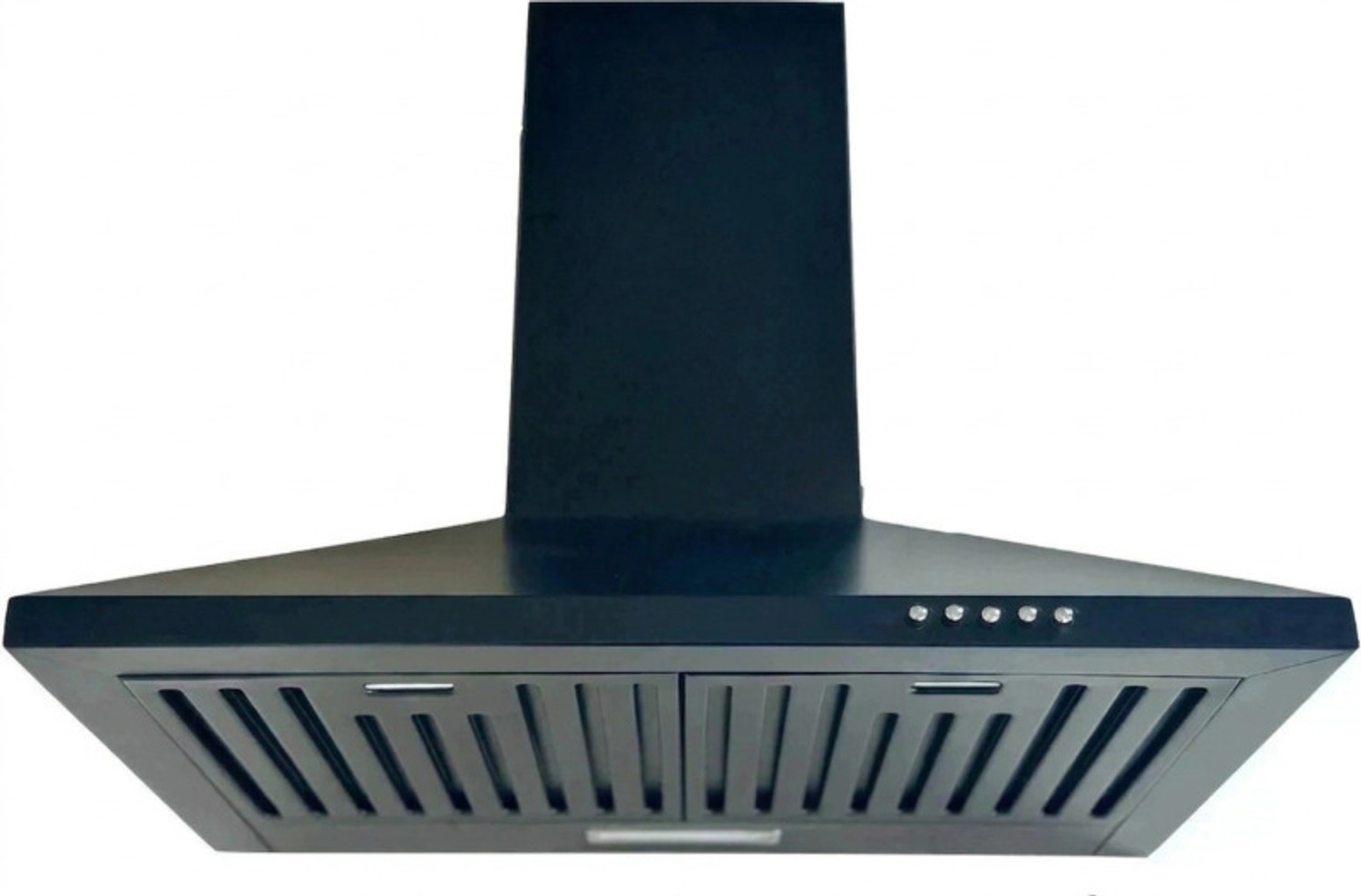 Image of Ashish Blackchimney 1250 CMH 90 cm Auto Clean Chimney (Wall Mounted, Black)