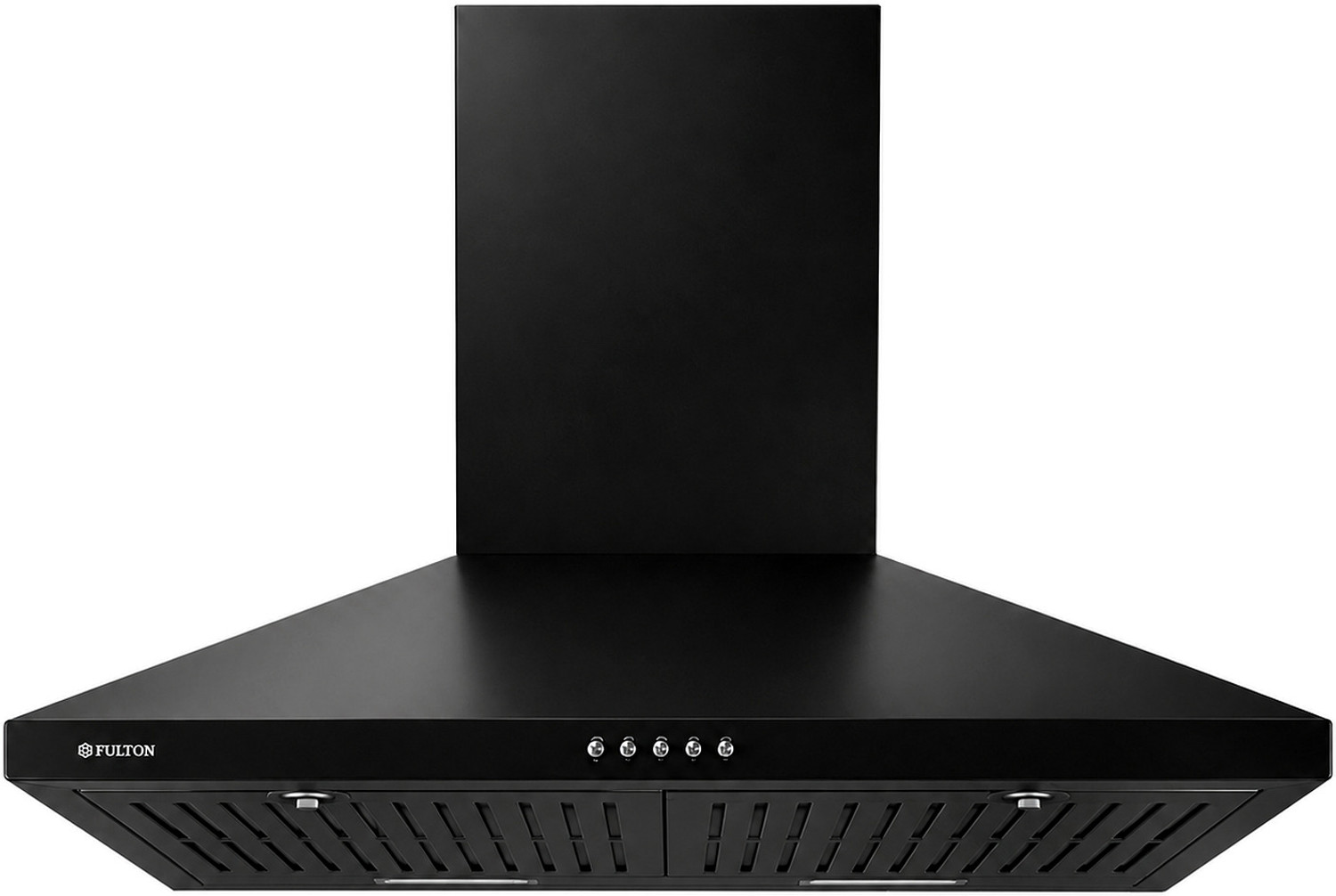 Image of Ashish Blackchimney 1250 CMH 90 cm Auto Clean Chimney (Wall Mounted, Black)