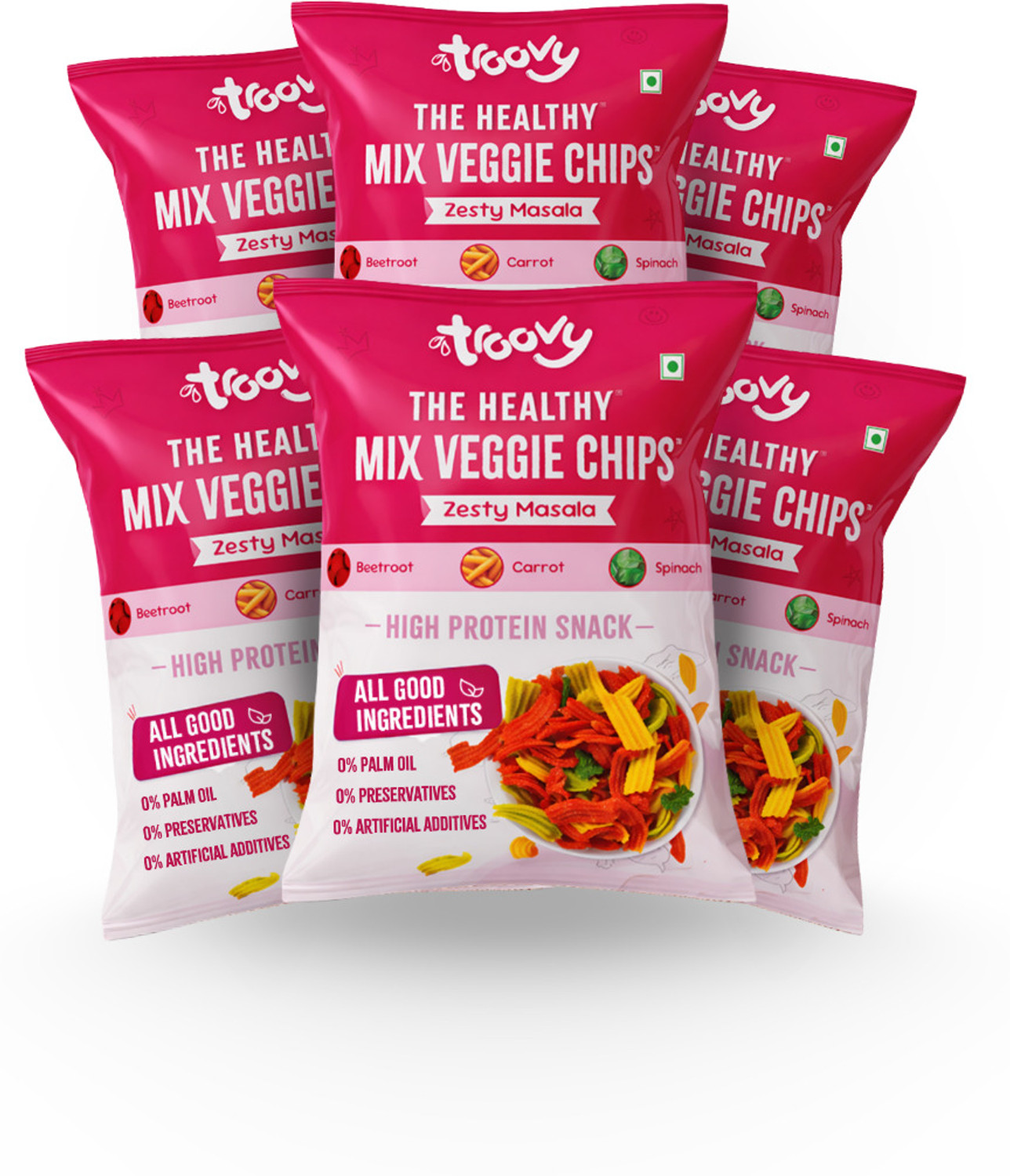 Image of SUPERYOU Multigrain Protein Chips Assorted 10g Protein,3g Fiber,Healthiest Protein Snack Chips (10 x 40 g)