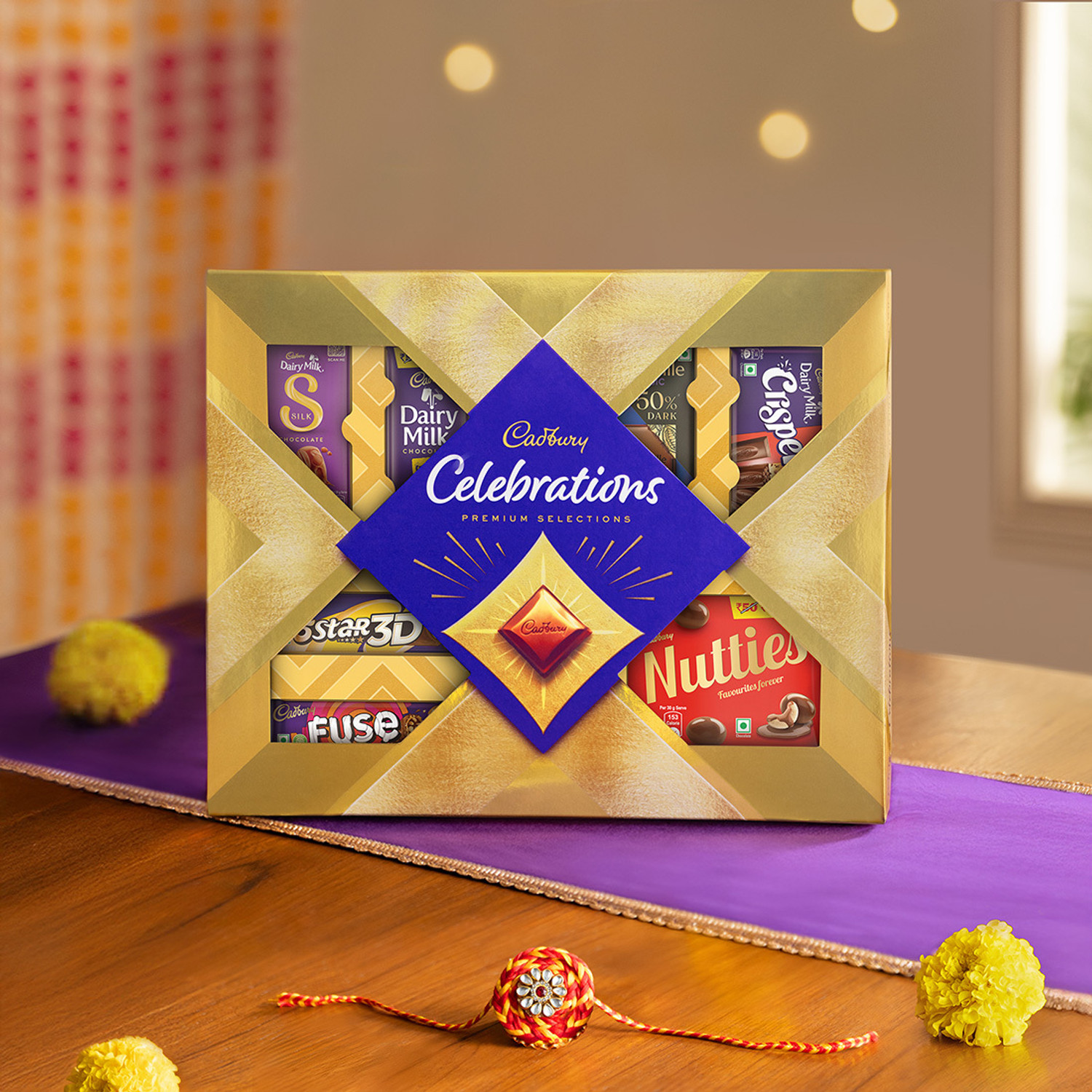 Image of Cadbury Celebrations Chocolate Gift Pack Bar Gift Pack (114 g)