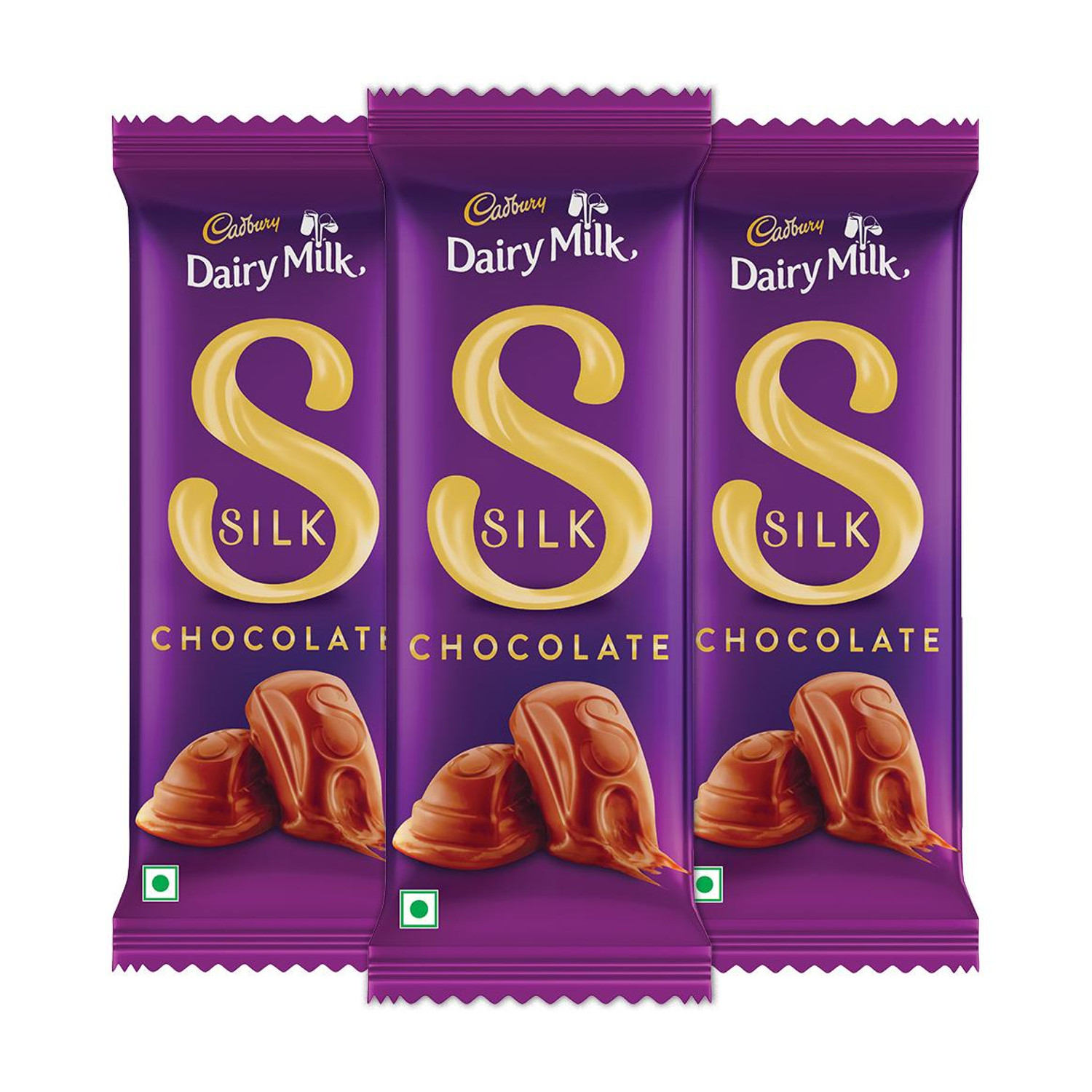 Cadbury Dairy Milk Silk 3 x 150g Pack of 3 · 150 g (450 g total) - Image 1