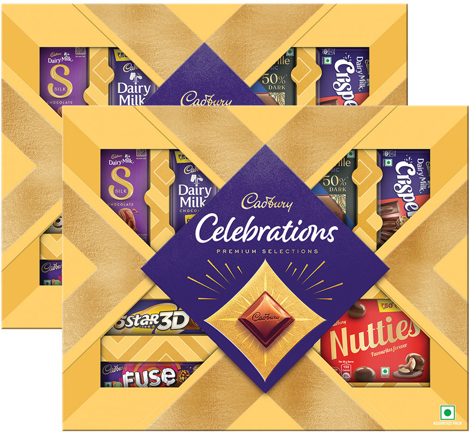 Image of Cadbury Celebrations Chocolate Gift Pack Bar Gift Pack (114 g)