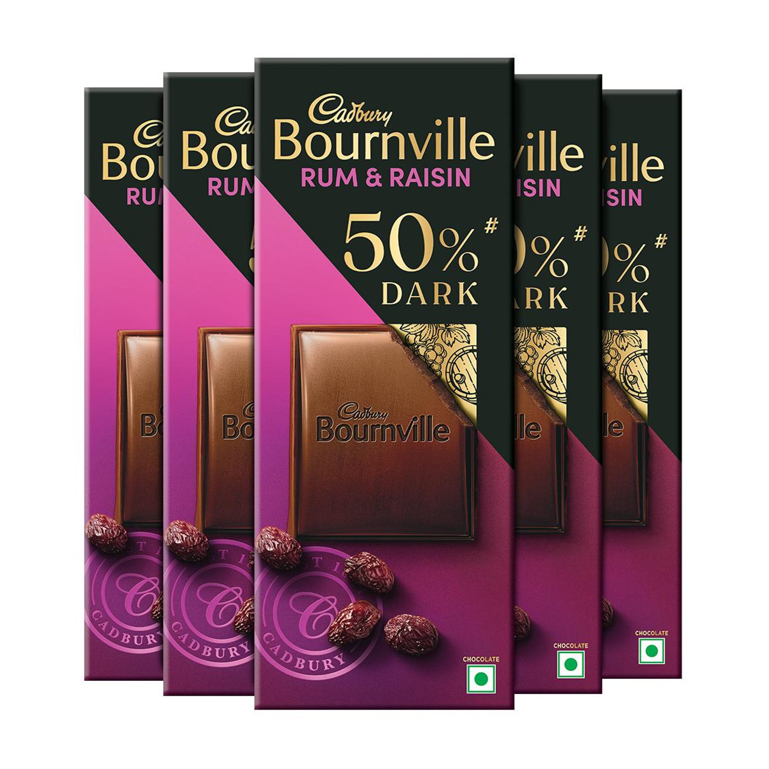 Image of Amul 99% CACAO ULTIMATE DARK CHOCOLATE SUPER DELICIOUS Bar (2 x 125 g)
