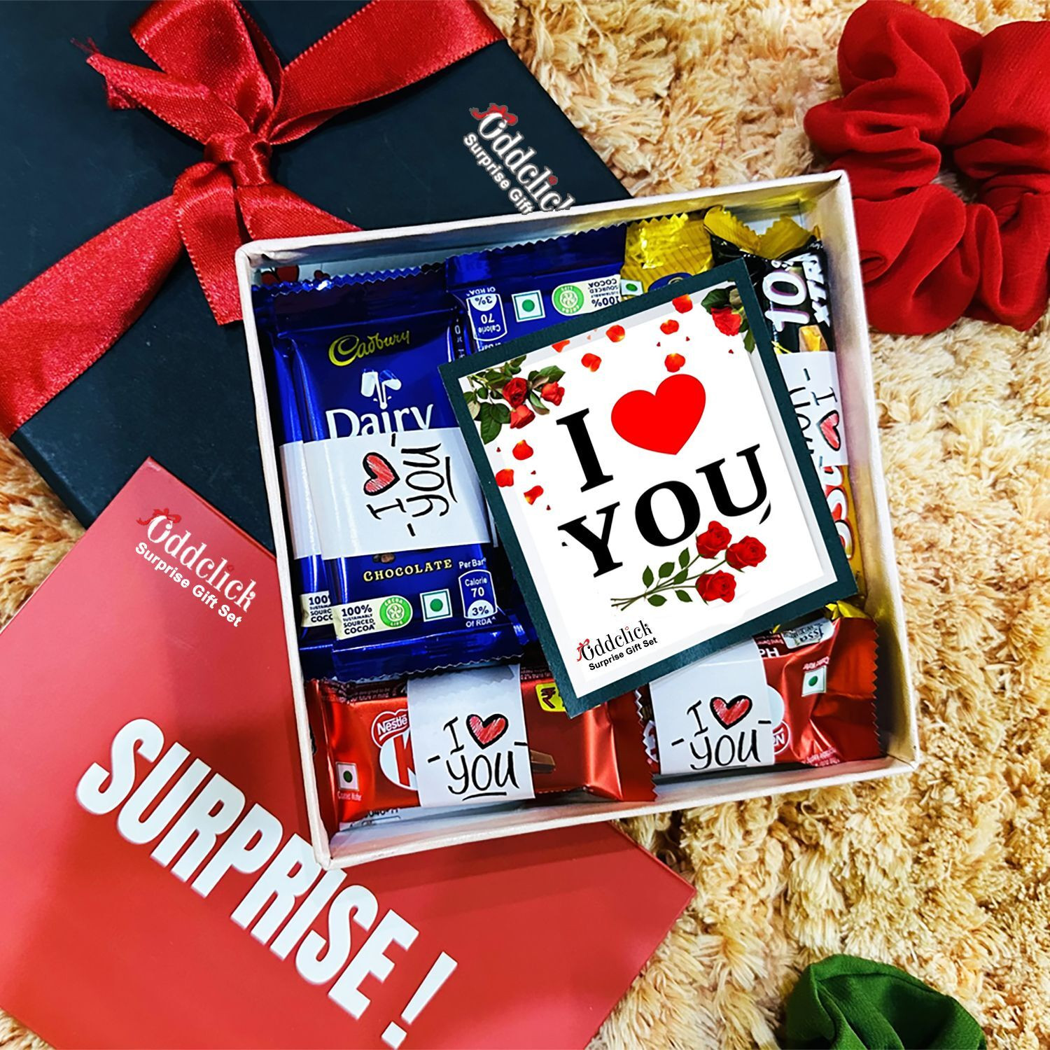 OddClick I Love You 10pcs Chocolate Gift 10 Pieces - Image 1