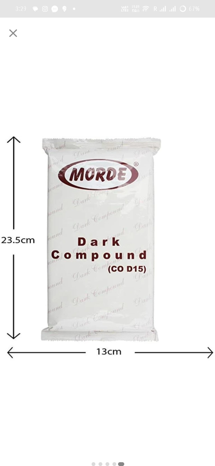 Morde Dark Compound Chocolate 500g Bar - Image 4
