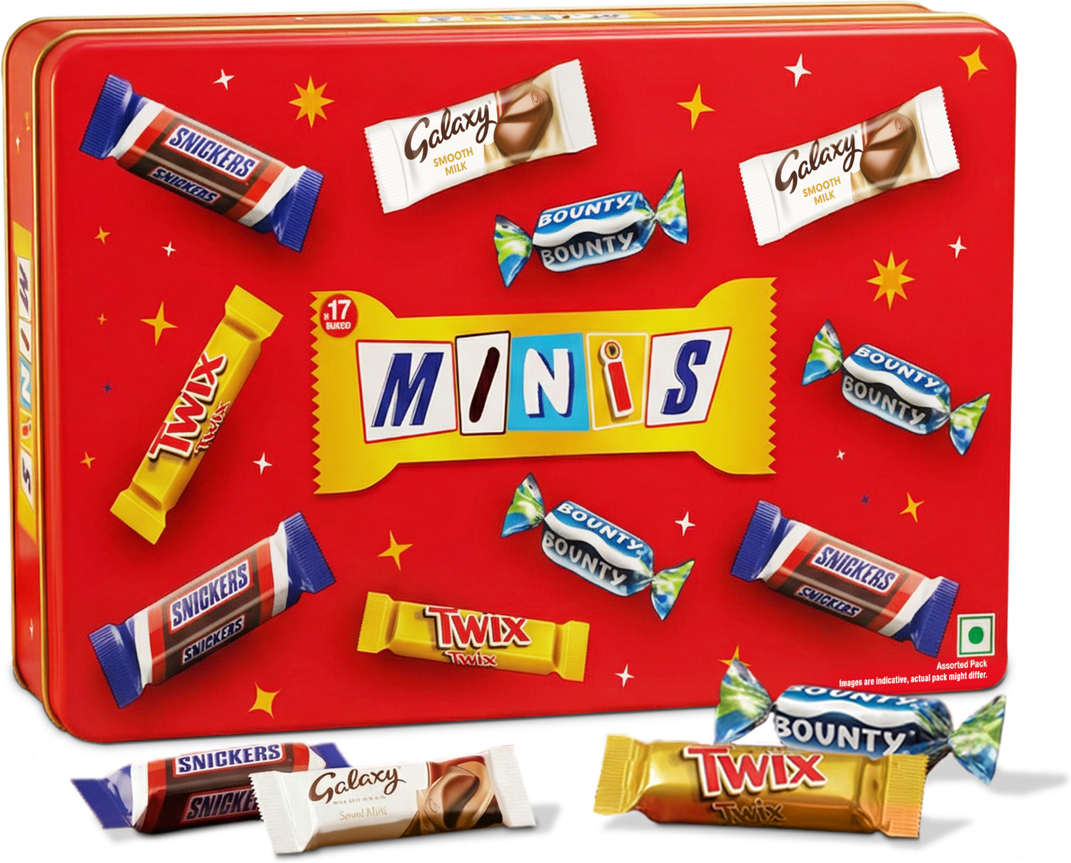 Snickers Mixed Minis Chocolate Tin 195.5g - Image 6