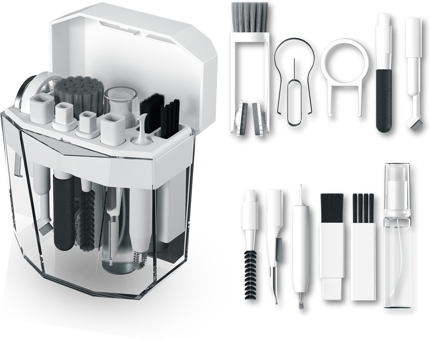 Portronics Clean One 16 in 1 Multipurpose Cleaning Kit - Image 6
