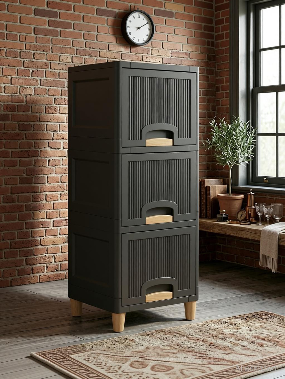 Image of artis NANO 3.0 SLIM ITX / Micro ATX Cabinet with USB 2.0 and USB 3.0 Ports Compatible with Computer (Black)