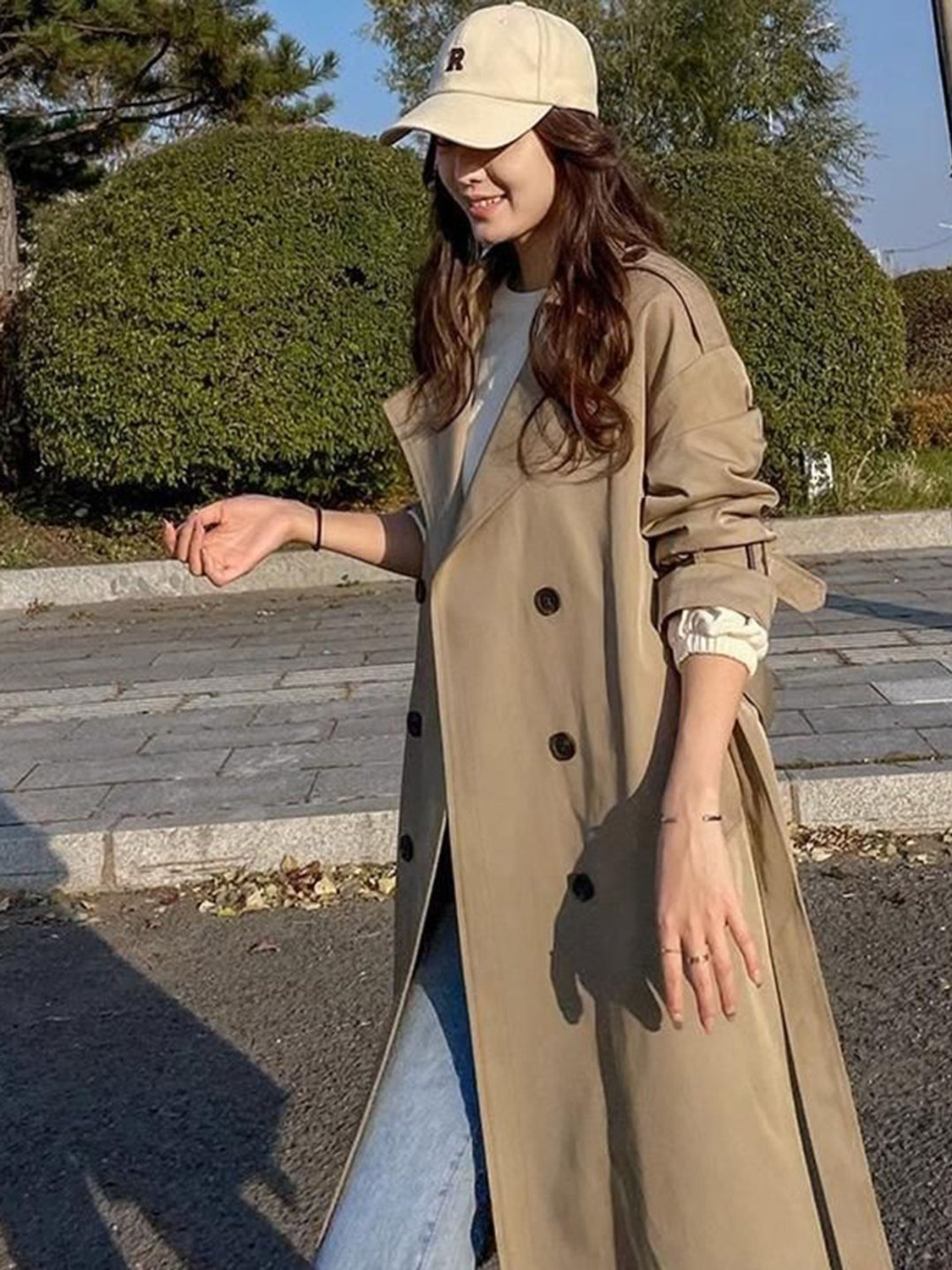 Mast & Harbour Polyester Solid Coat - Image 6