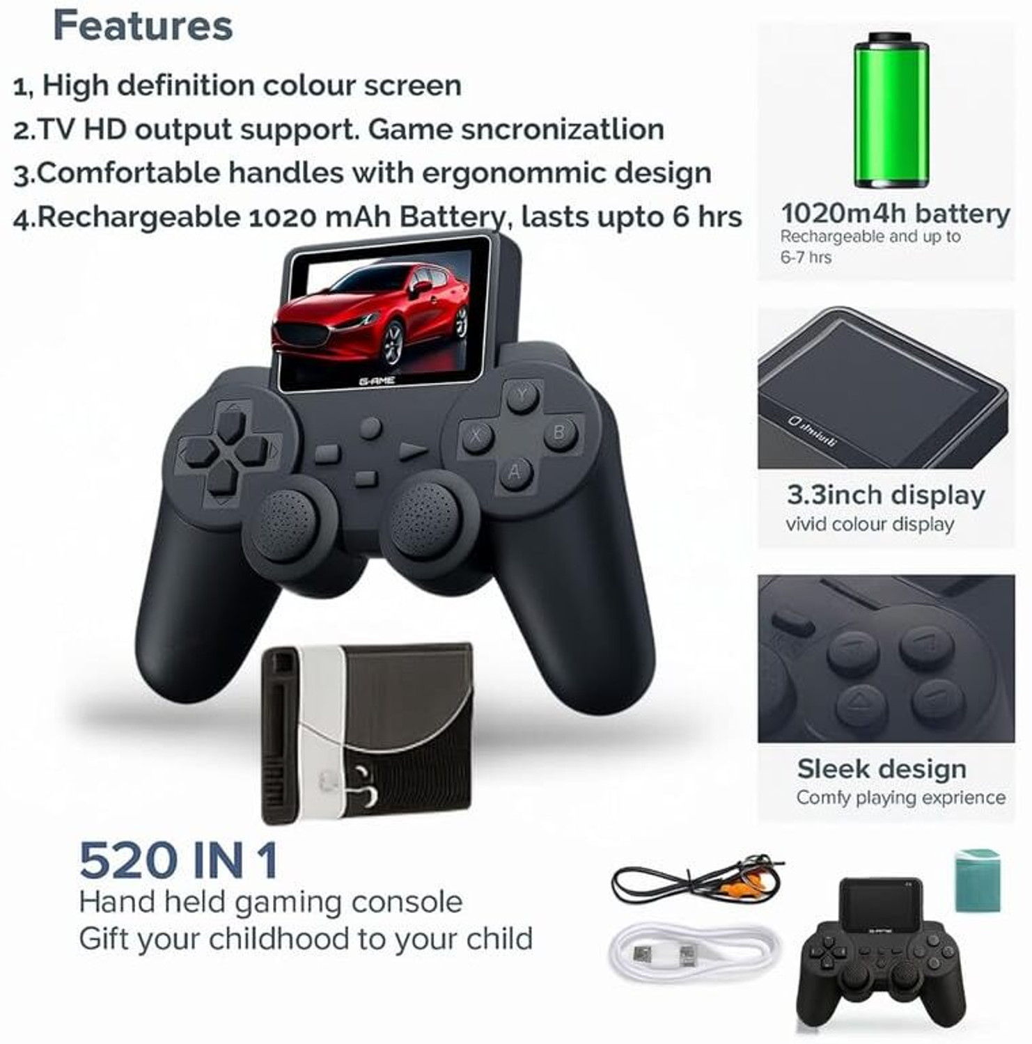 youth gallery S10 Controller Digital Game Player - Image 1