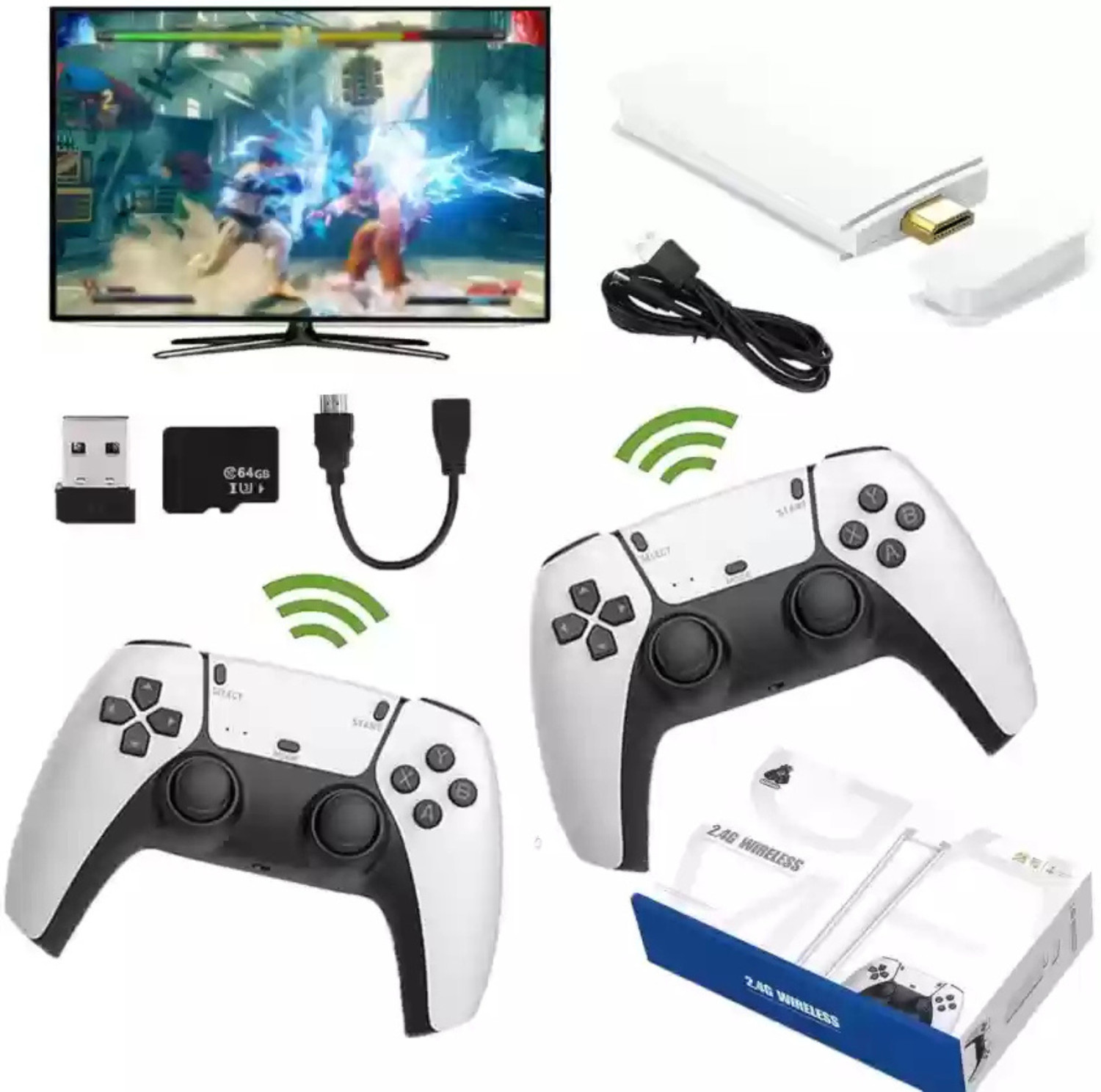 Image of M15 Retro Game Stick Console Pro 2.4g Dual Wireless Game With 4k hd Game Stick A 25th Anniversary Edition (Code in the Box - for Xbox 360)