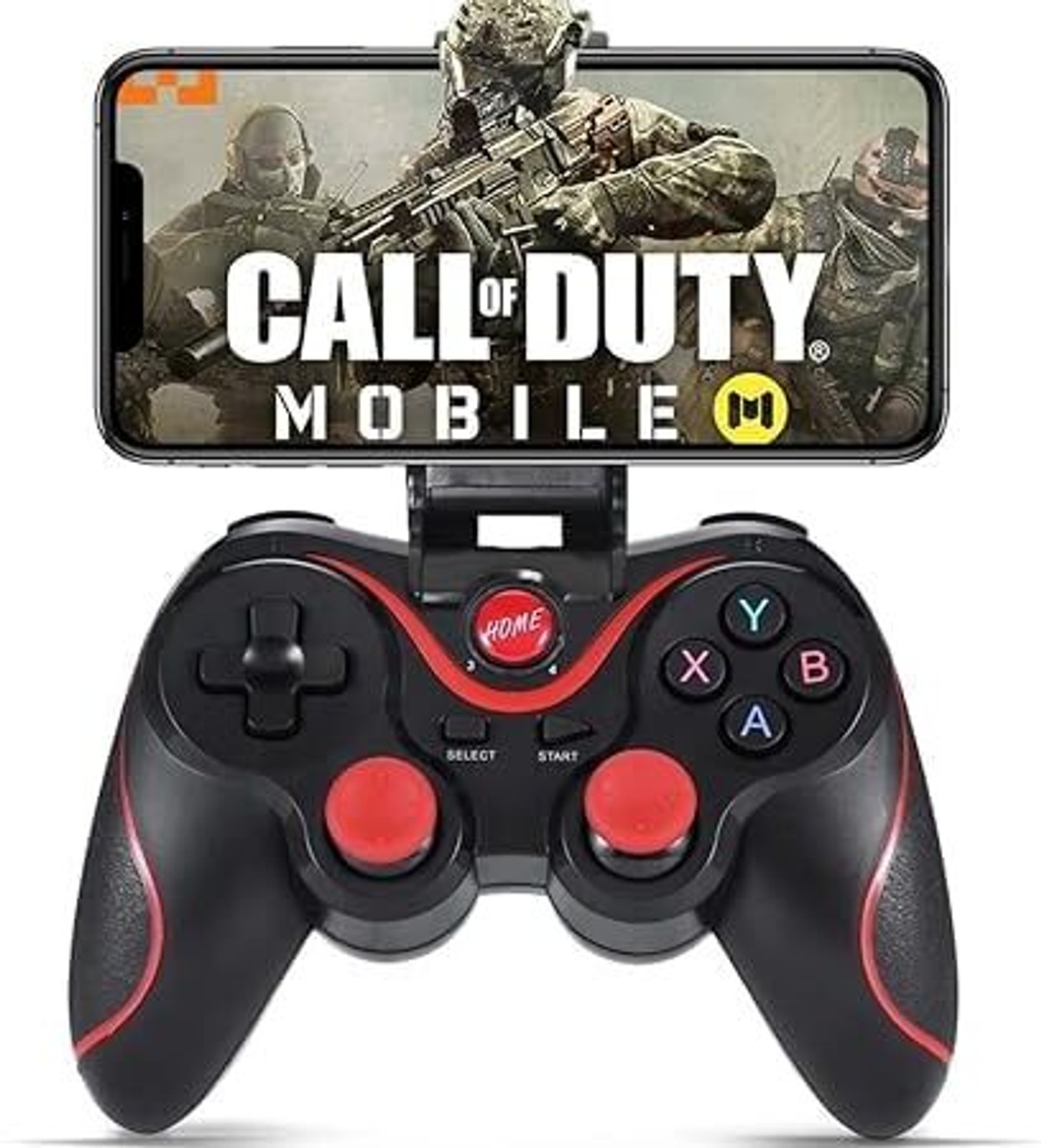 Image of Tobo RGB LED Joy Con Controller for Nitendo Switch Compatible with Switch TD-1334GA Bluetooth Gamepad (Red and Blue, For Android, Mac OS, PC, PS2, Switch, iOS, Windows 10)