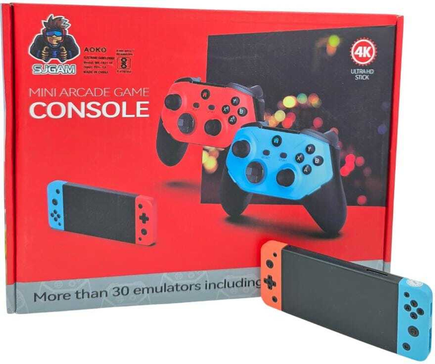 Image of M22 Ultra Game Console with Wireless Controller, 52 Emulators & 30,000+ Games Special Edition (Code in the Box - for 3DS)