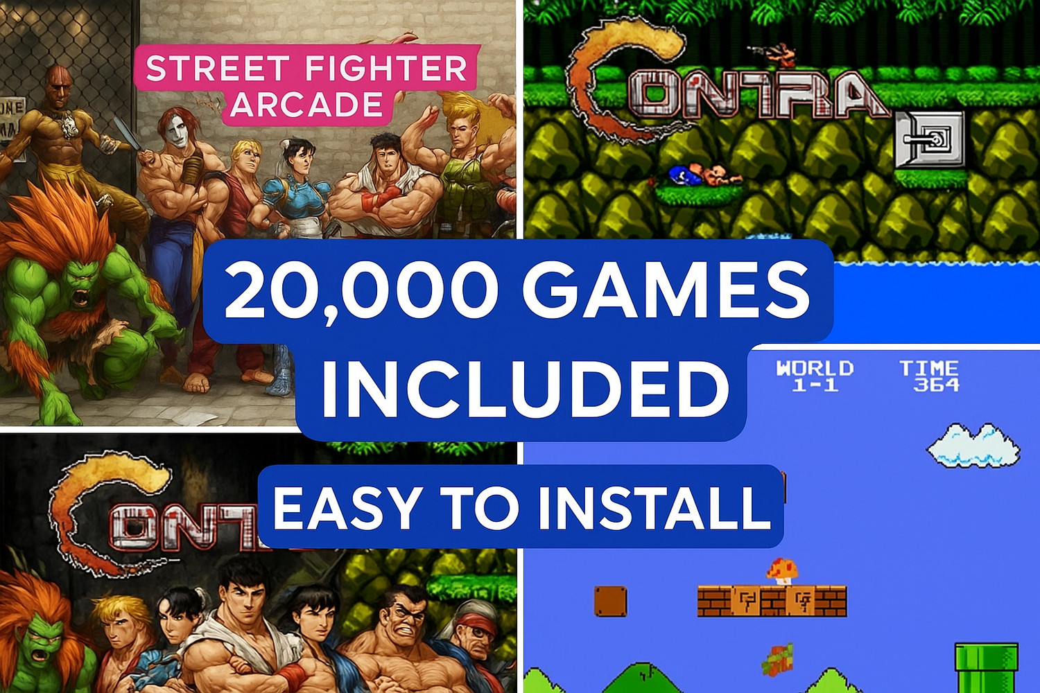 Image of Ax02 Game Stick 4K wireless Console Built-in 15k+ Classic Games HDMI Dual Player 25th Anniversary Edition (Code in the Box - for Switch)