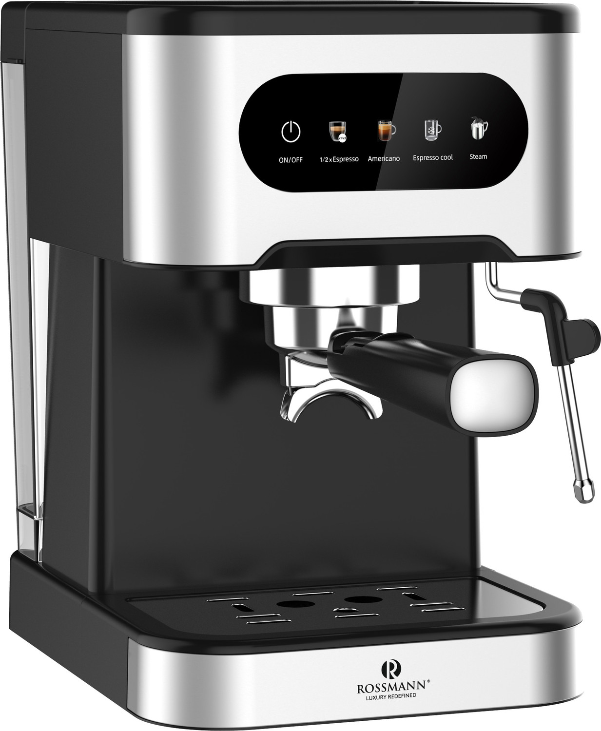 Image of Ubon 3 in 1 Breakfast Maker With Oven Toaster Griller, Coffee Maker, Frying Pan. 4 Cups Coffee Maker (Black)