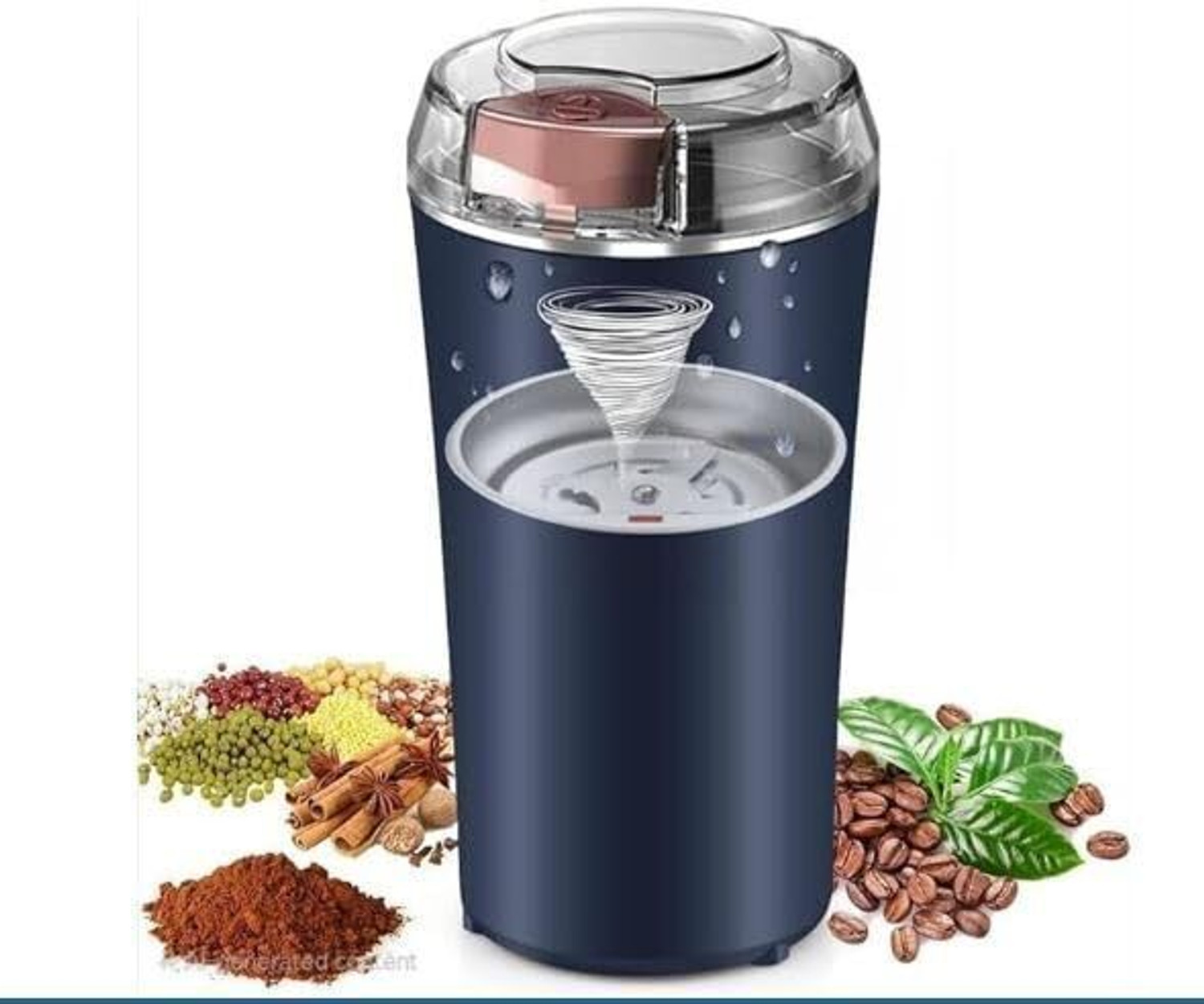 Image of Ubon 3 in 1 Breakfast Maker With Oven Toaster Griller, Coffee Maker, Frying Pan. 4 Cups Coffee Maker (Black)