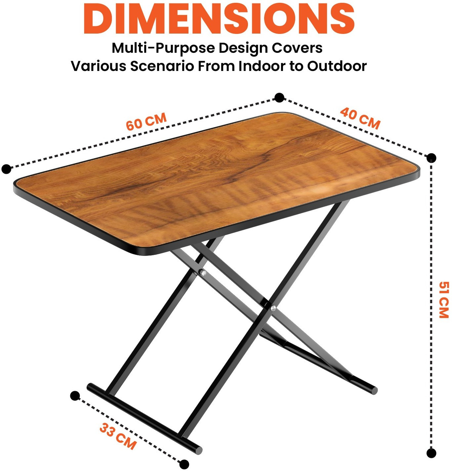 Image of SHIVRUDRA BEST BUDGET TEA TABLE | TEAPOY | BUDGET FRIENDLY DESIGN Wood Coffee Table Solid Wood Coffee Table (Finish Color - WOODEN, Pre-assembled)