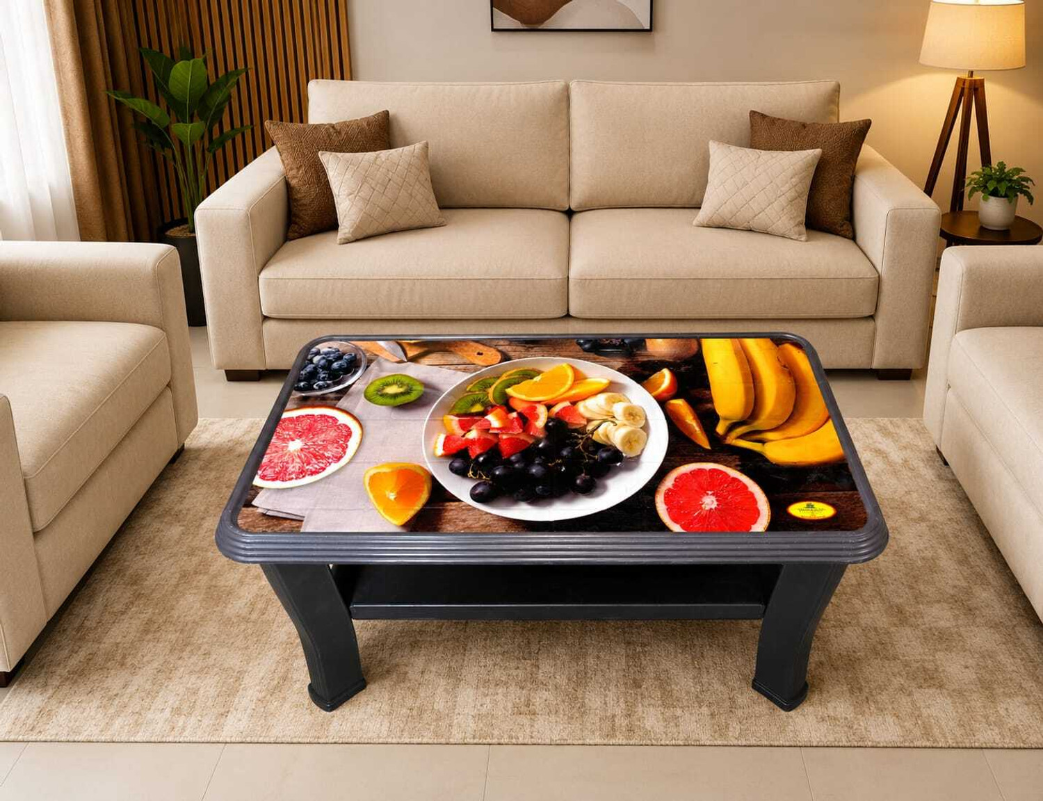 Image of matterhorn Engineered Wood Coffee Table (Finish Color - BROWN, DIY(Do-It-Yourself))