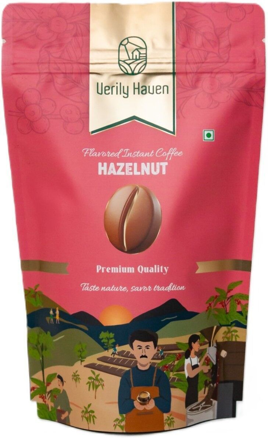 Image of Colombian Brew colombianbrew 3 in 1 Assorted Insta Coffee Premix 3in1, 2Sachetper Instant Coffee (180 g, Hazelnut Flavoured)