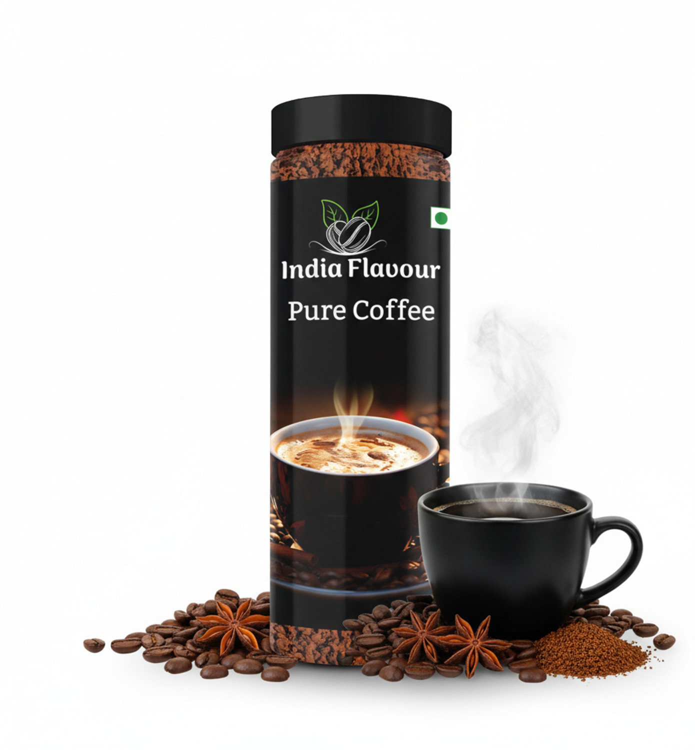 Image of tikachi Chicory Blended Coffee Powder Chicory Coffee Roast & Ground Coffee (200 g)