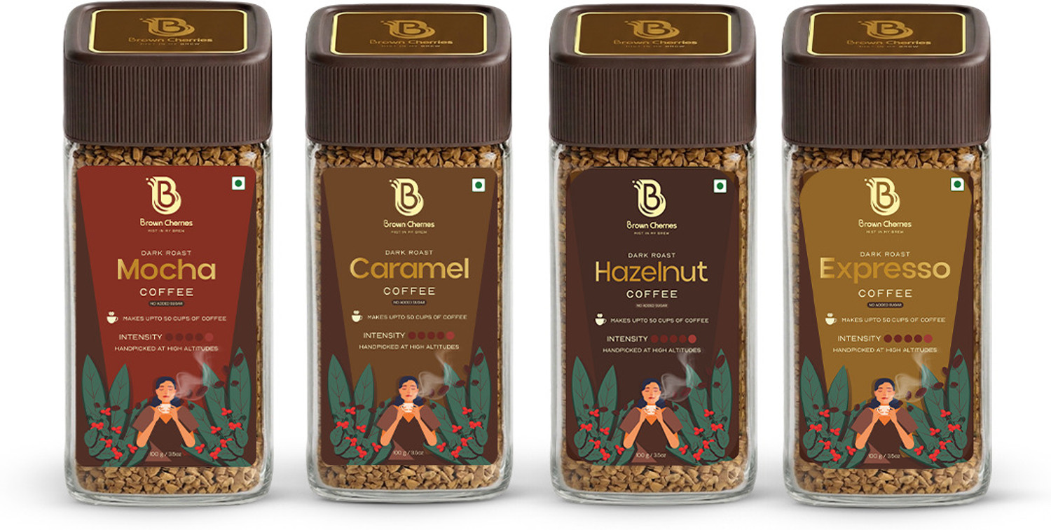 Image of Davidoff Origins Asia Flavour Instant Coffee,100g x Pack of 10 Instant Coffee (10 x 100 g)