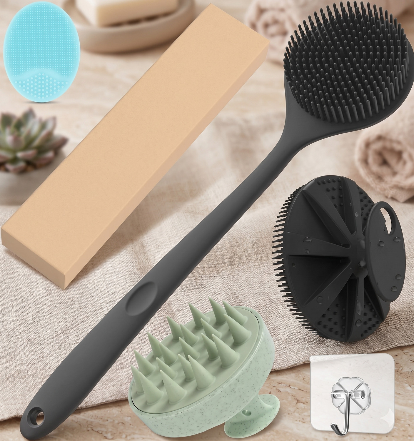 Image of DOVE Nourishing Body Wash With Triple Hydration Serum (300ml), With Loofah (2 Items in the set)