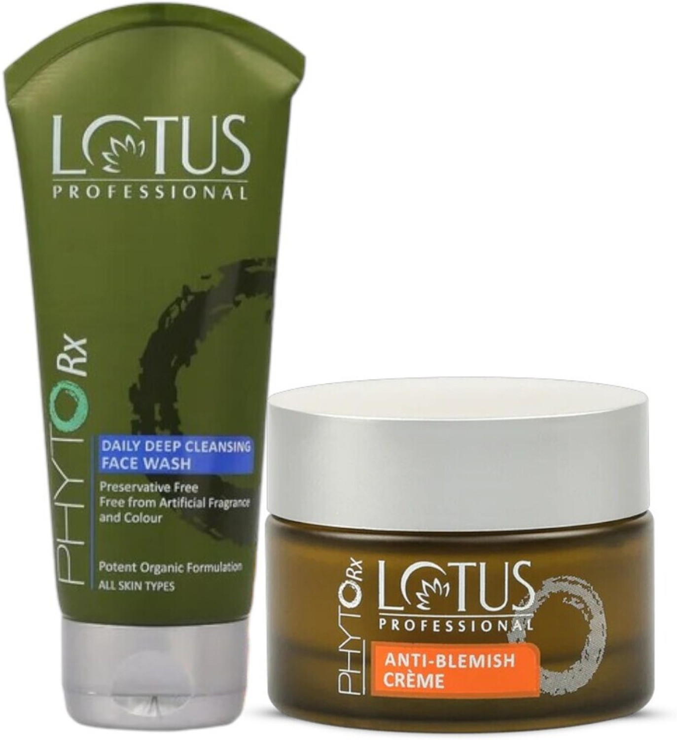 Image of LOTUS Derma Botanics Ampoule Creme & Blemish Free Face Wash (2 Items in the set)