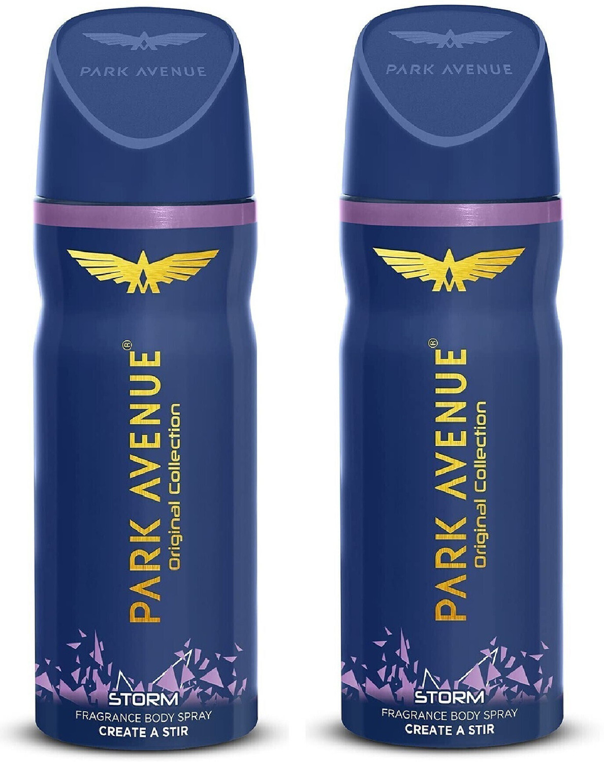 Image of PARK AVENUE STORM Deodorant Spray - For Men (280 ml, Pack of 2)